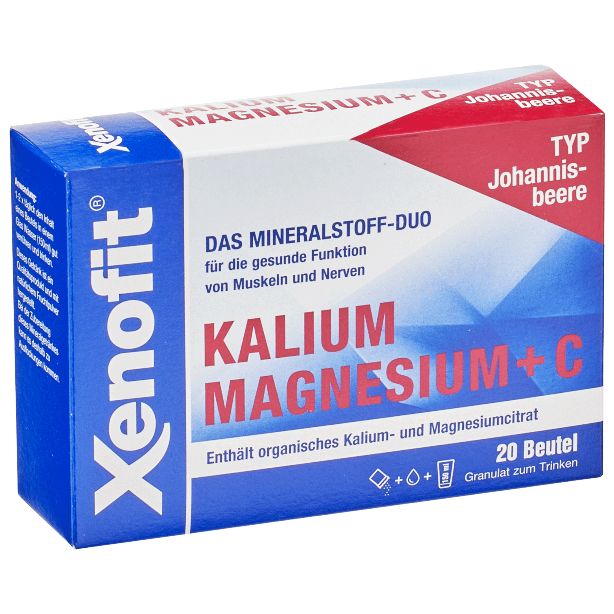 Potassium + Magnesium + Vitamin C (20 sachets)