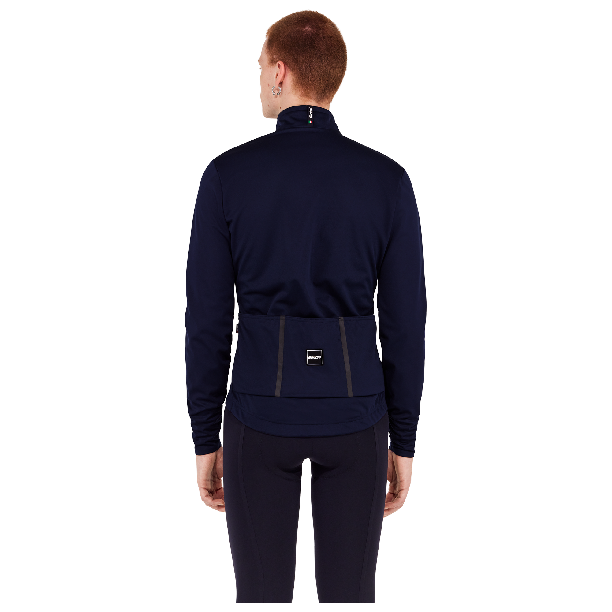 Santini Winter Jacket Windbloc dark blue