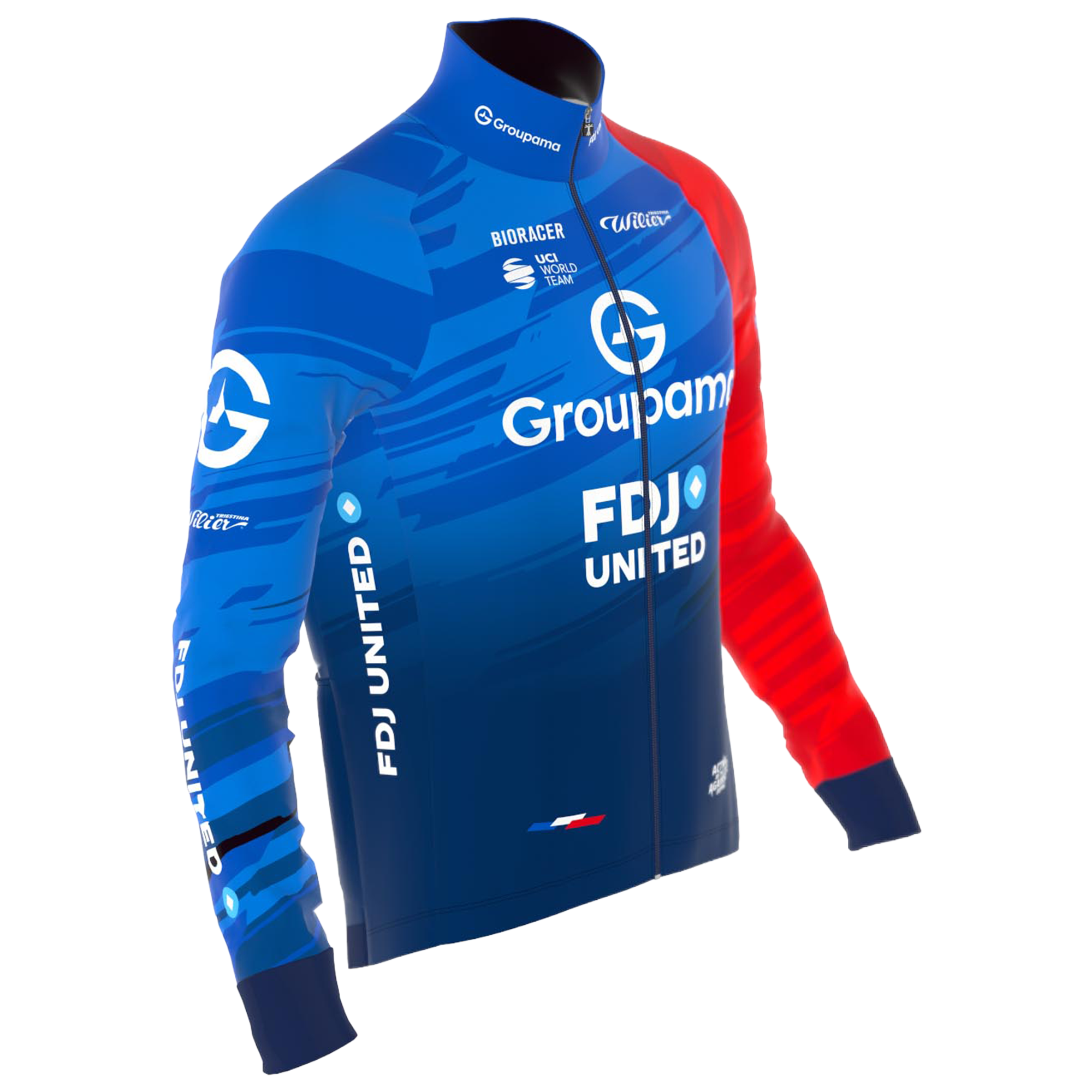 Bioracer GROUPAMA - FDJ Winter Jacket 2026 blue