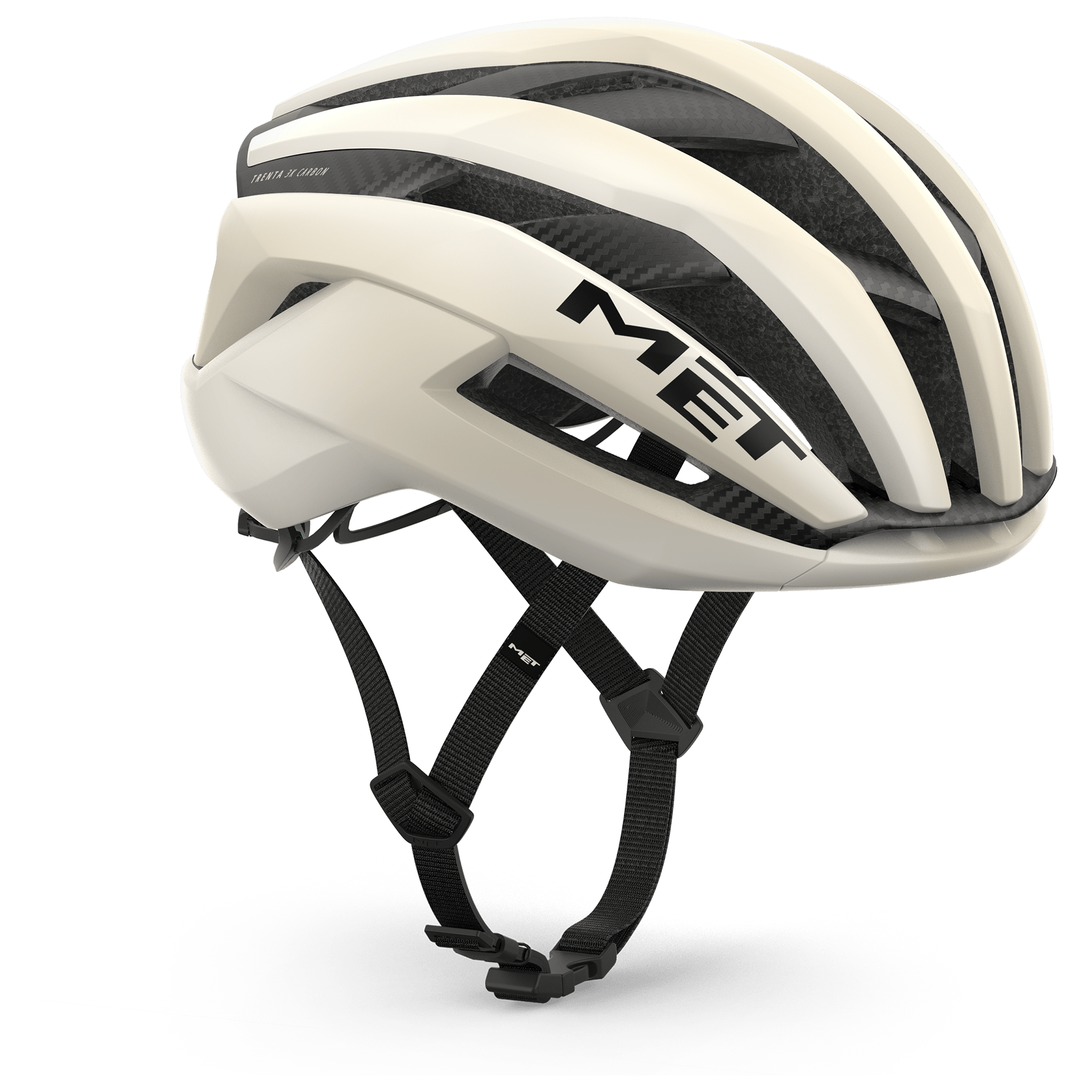 Met Road Bike Helmet Trenta 3K Carbon Mips 2027 beige