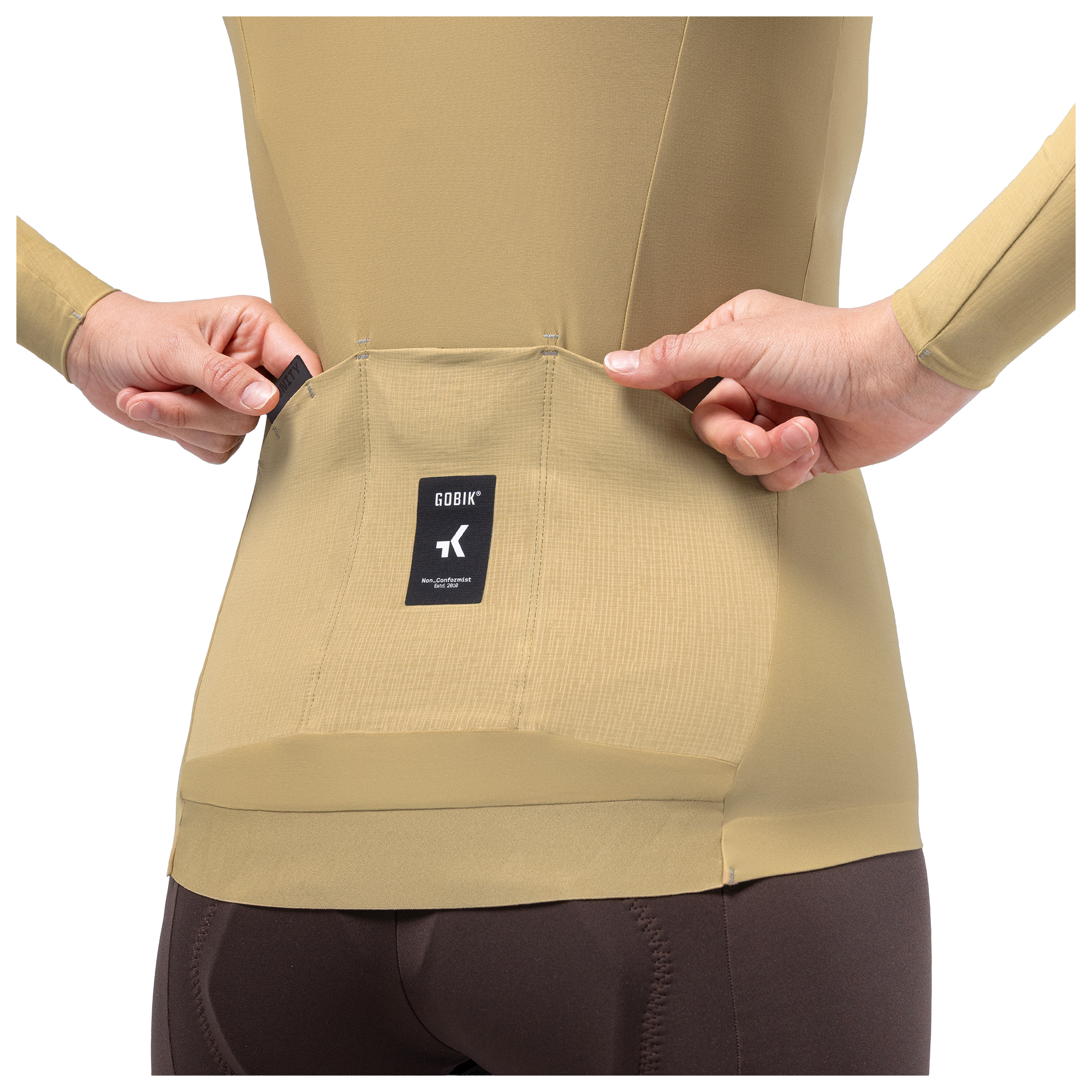Gobik Langarmtrikot Avalon marron