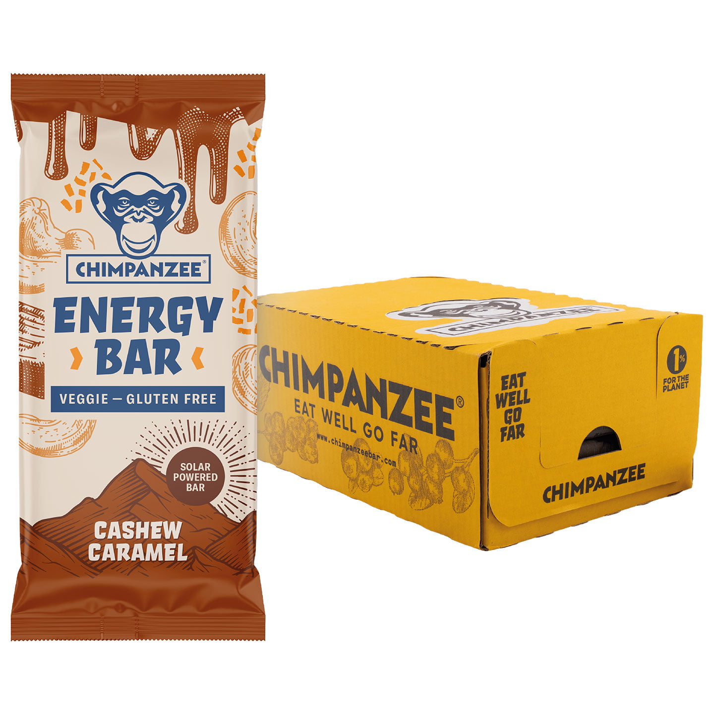 Bar Cashew & Caramel 15 pcs/ctn