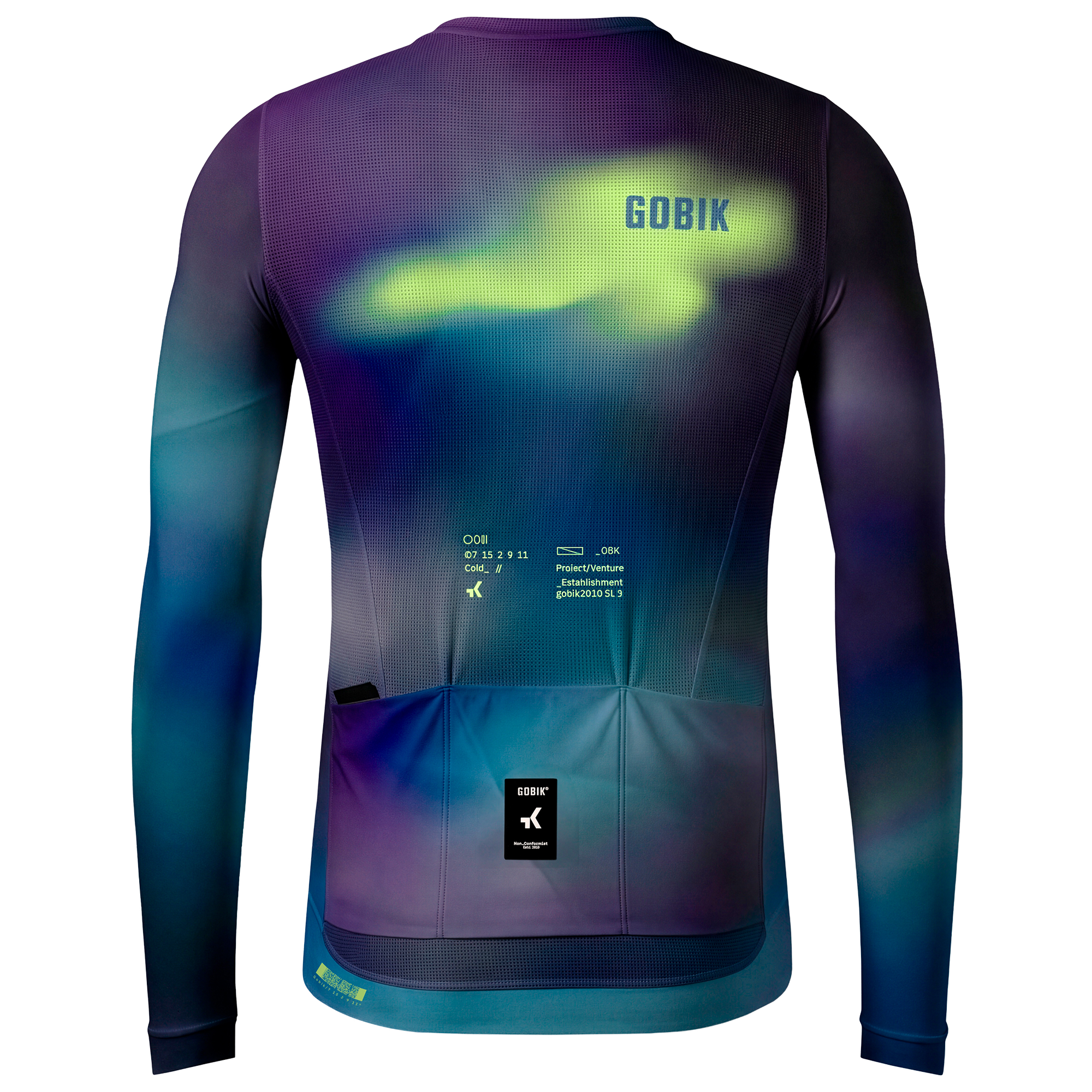Gobik Langarmtrikot Vanquish blau