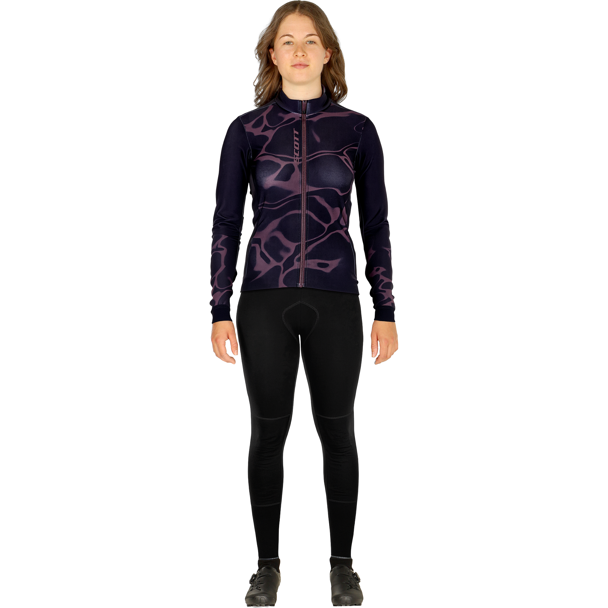 Damen Set (2 Teile)  Langarmtrikot Pro – rot