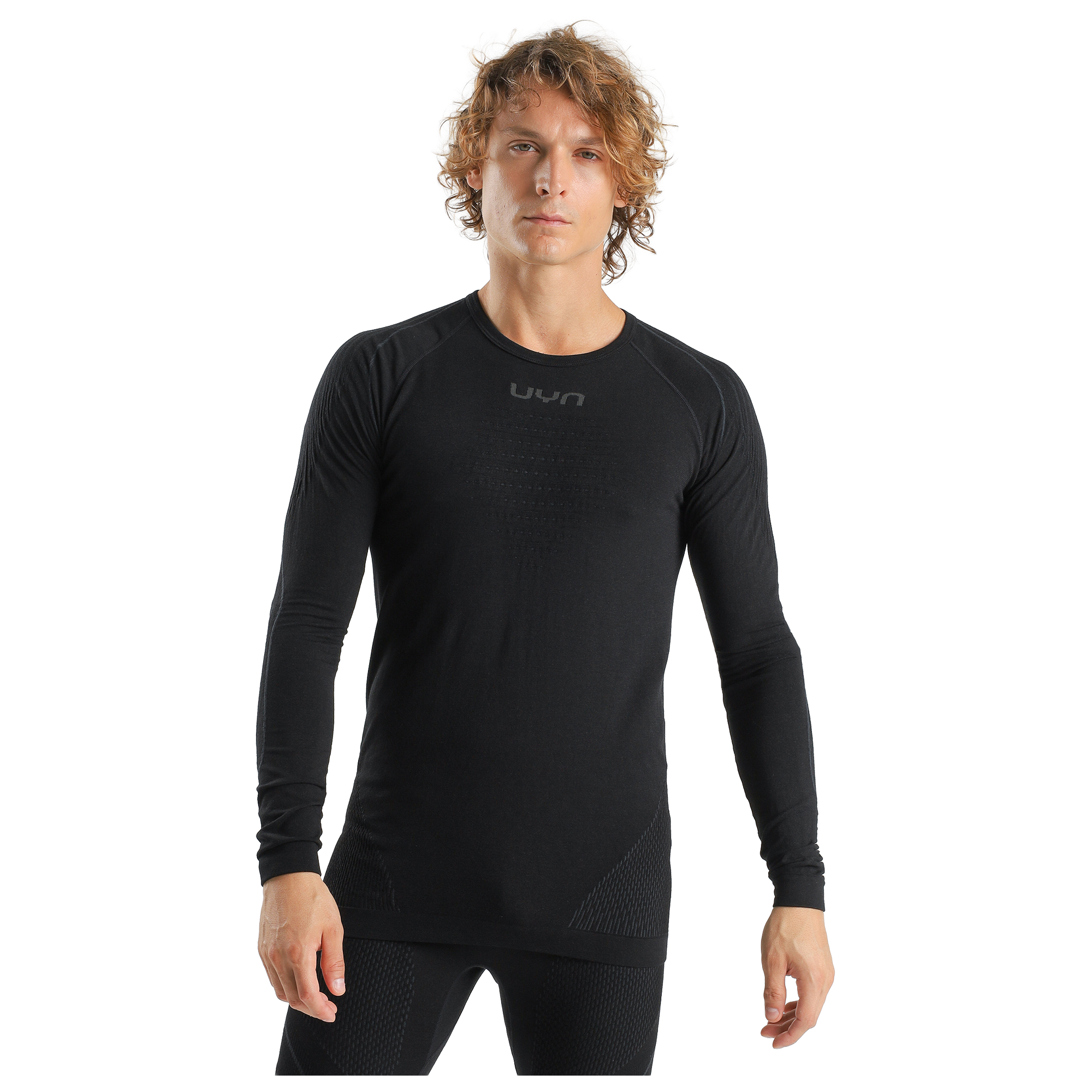 Uyn Maillot de corps manches longues Evolutyon Biotech noir