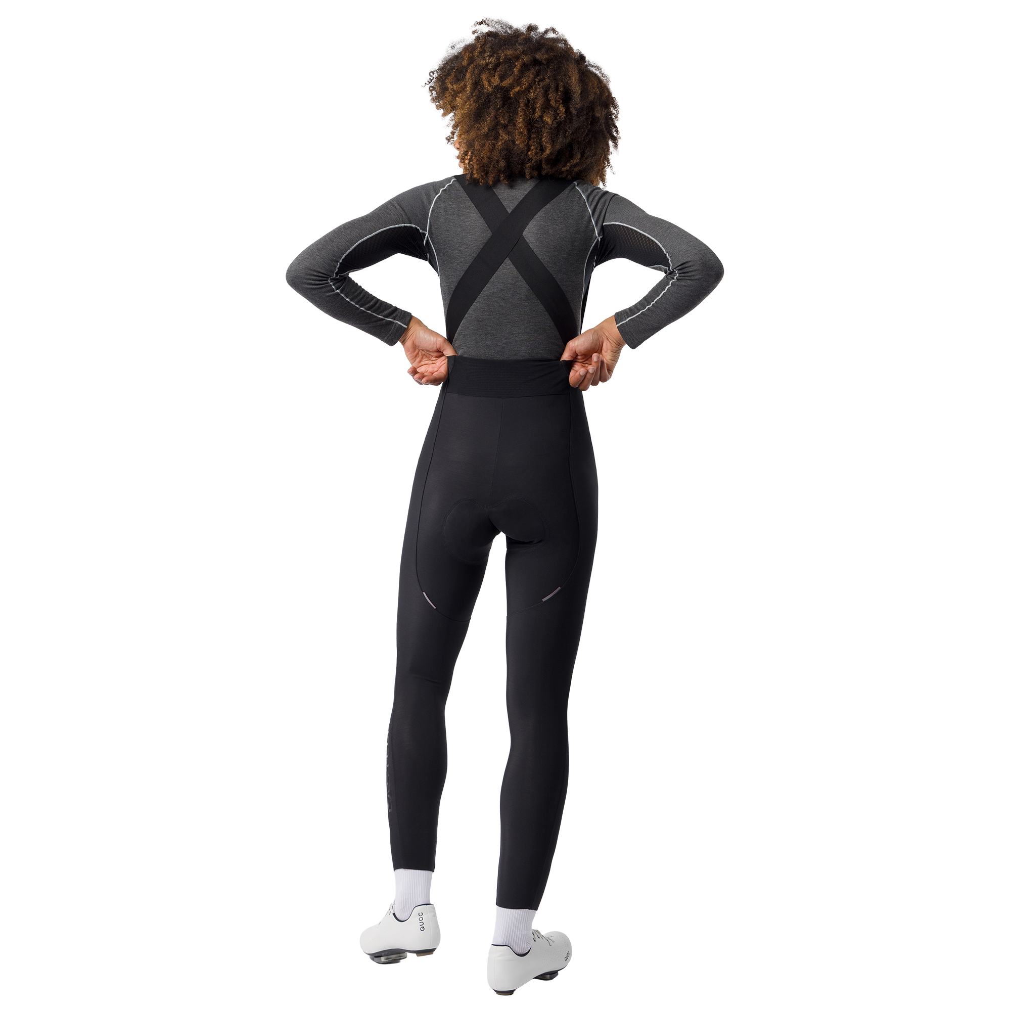 Castelli Cuissard long à bretelles femme  Espresso 2 noir
