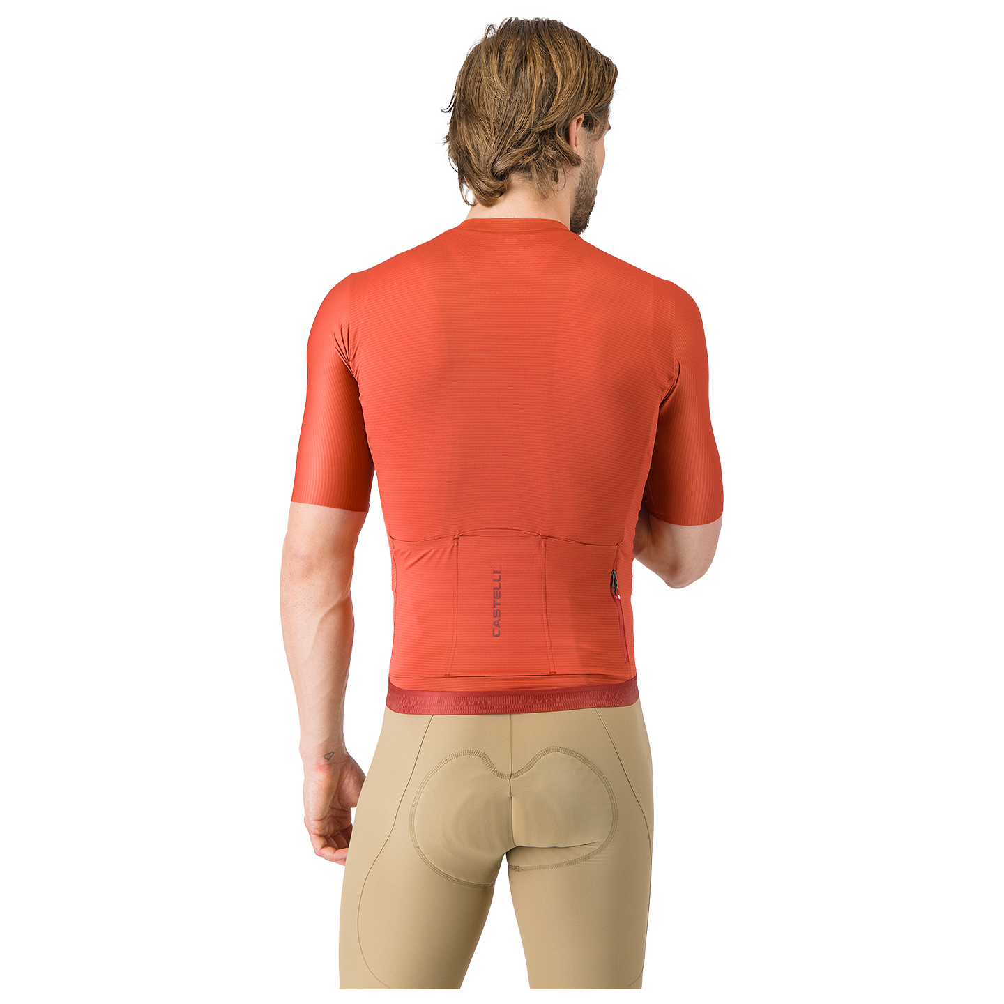 Castelli fietsshirt met korte mouwen Espresso 2 rood, foto 2