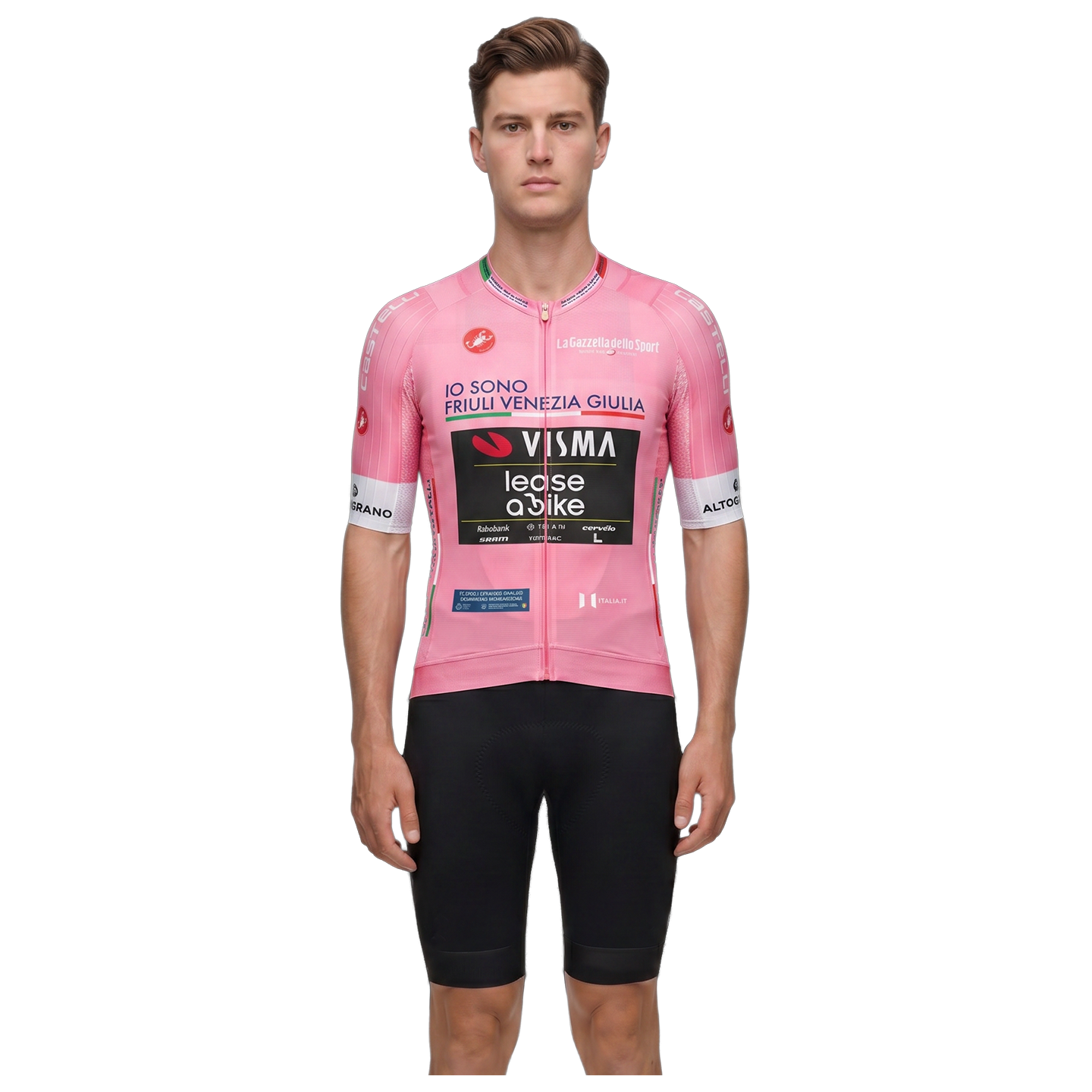 Set (2 Teile) TEAM VISMA LAB Giro d'Italia Victory 2026