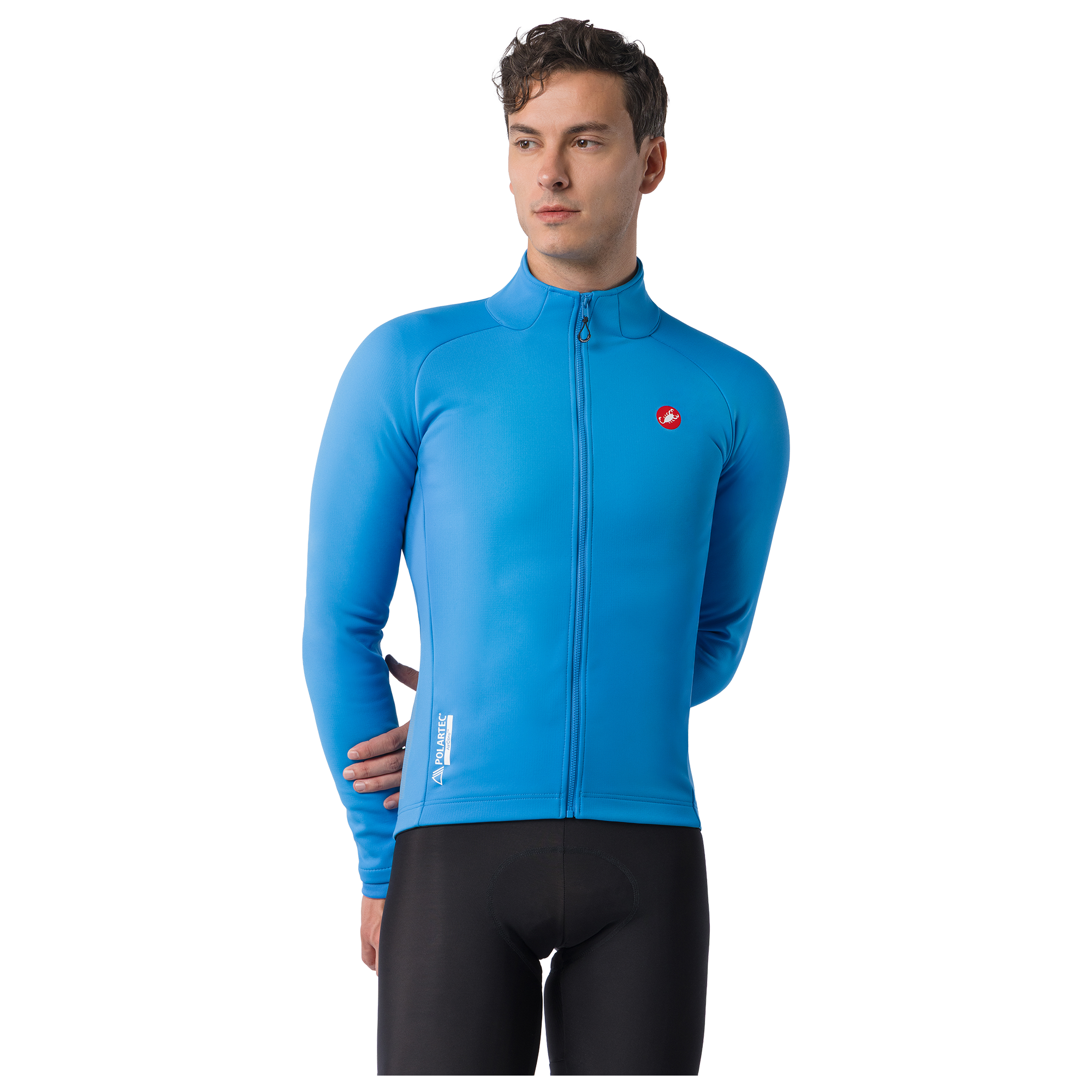 Castelli Winterjacke Competizione blau