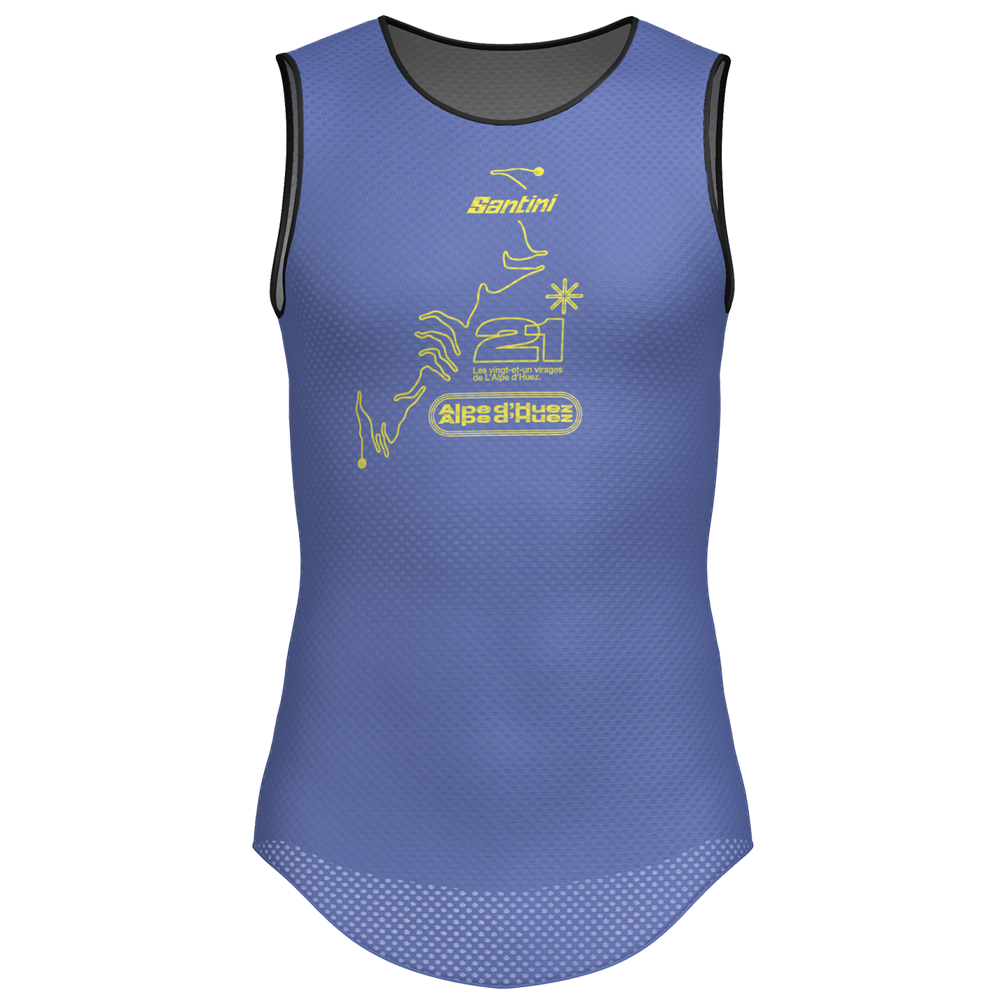 TOUR DE FRANCE Sleeveless Cycling Base Layer Alpe D'Huez 2026