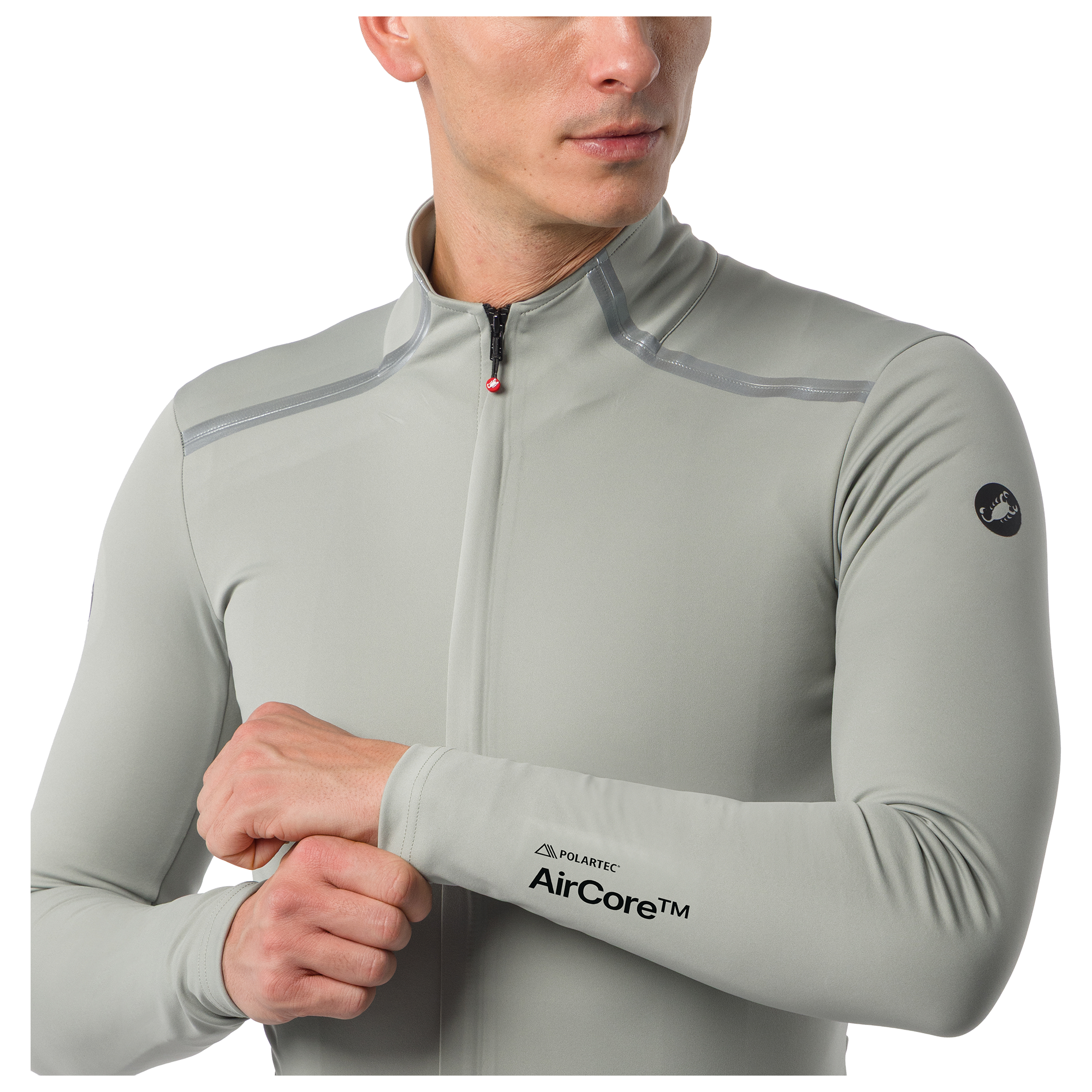 Castelli Light Jacket Perfetto Pro light grey