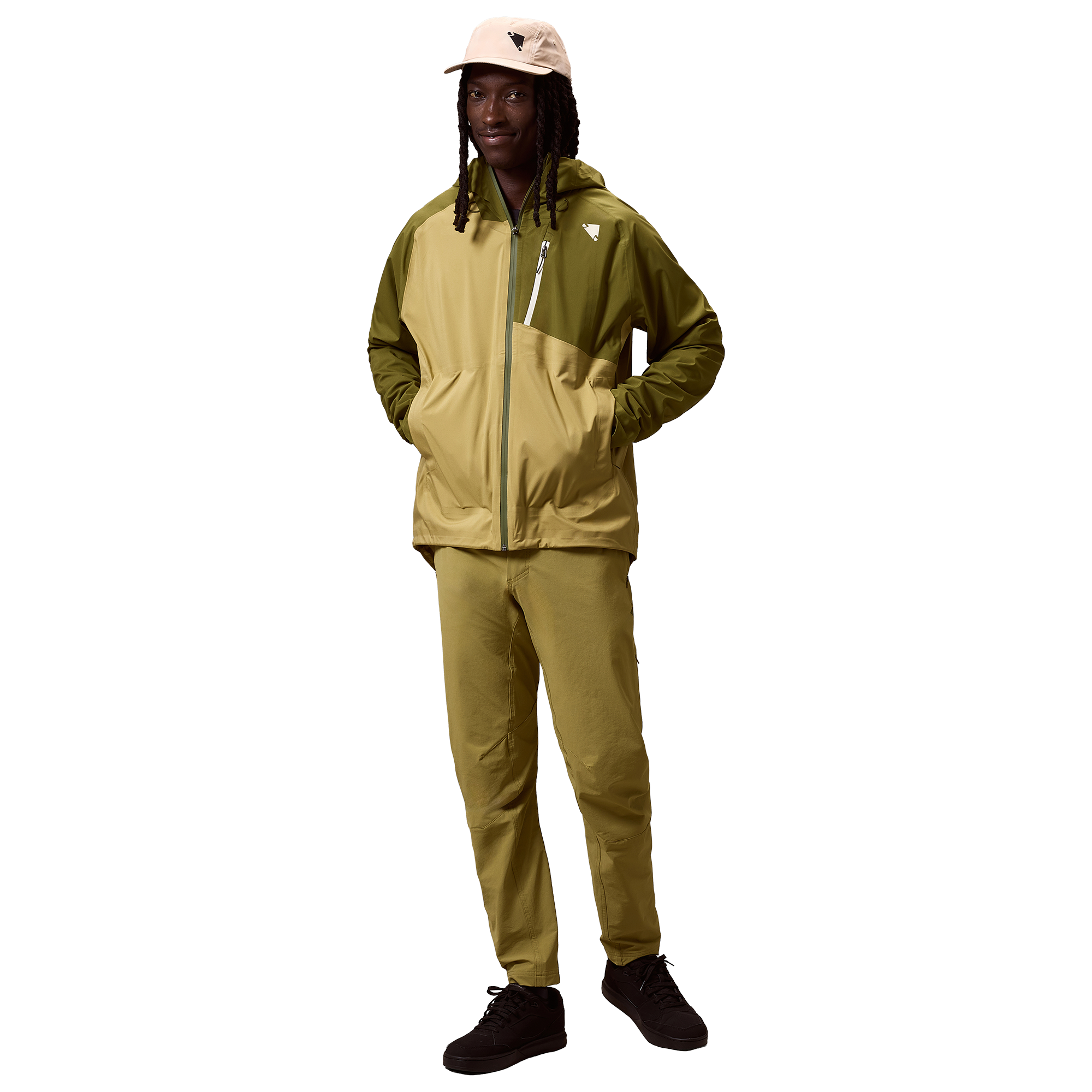 Endura Regenjacke Alltrack Roam grün/braun
