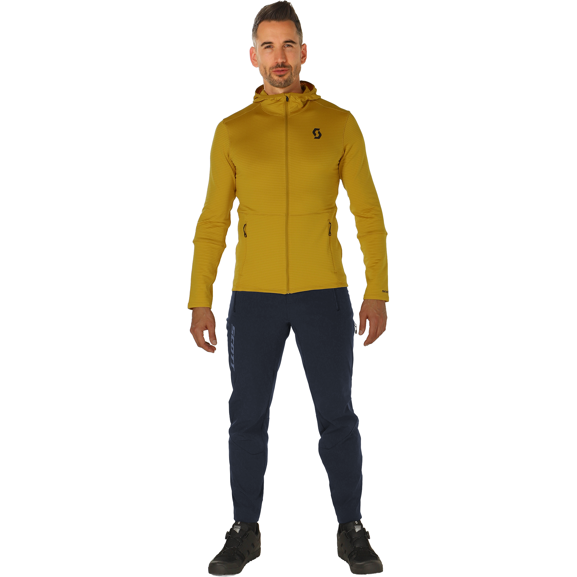 Scott Set (2 Teile)  Kapuzenjacke Defined Light gelb