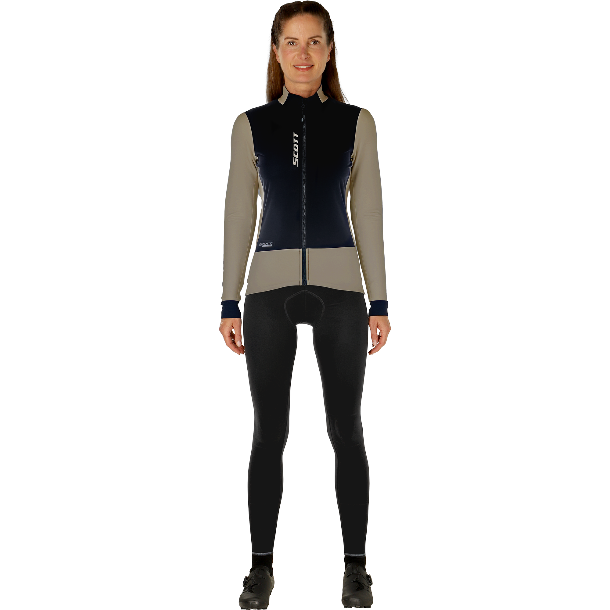 Scott Damen Set (2 Teile)  Lightjacket Pro Warm schwarz/beige
