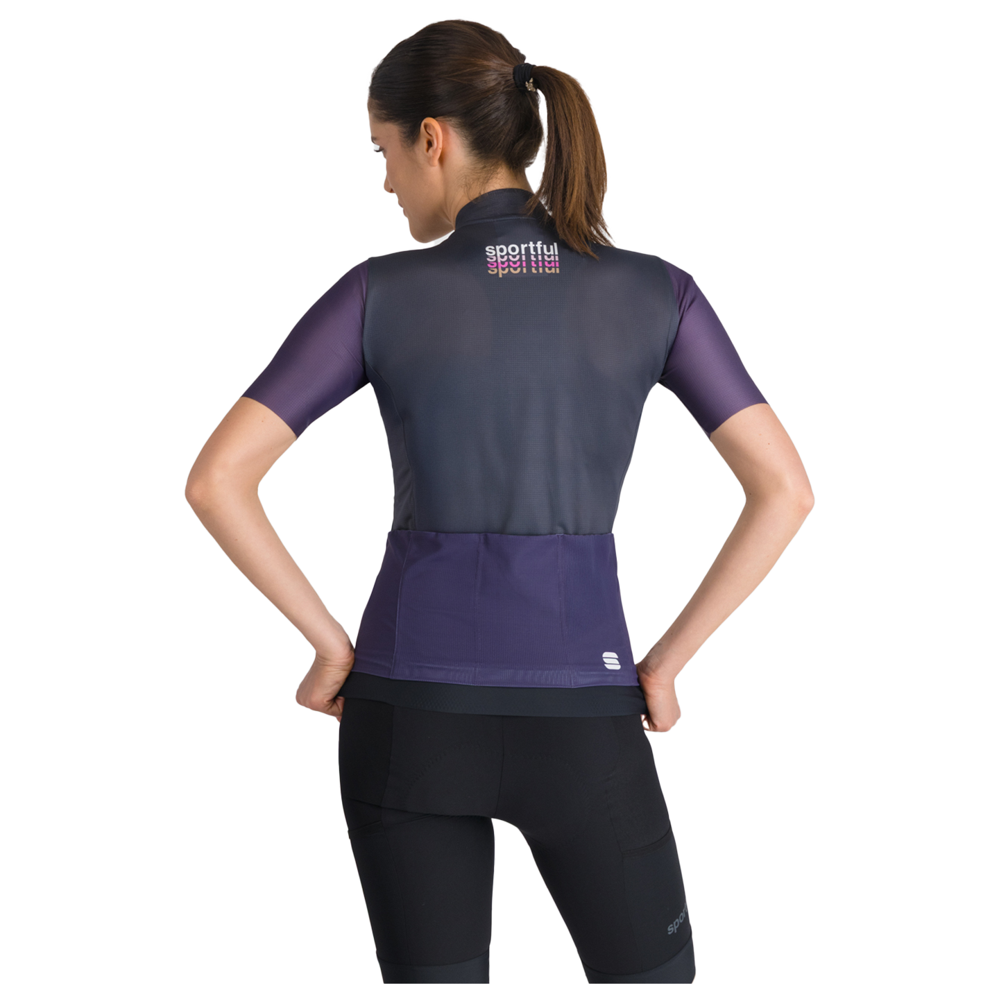 Sportful Damesfietsshirt Supergiara LOGO 2 blauw, foto 2