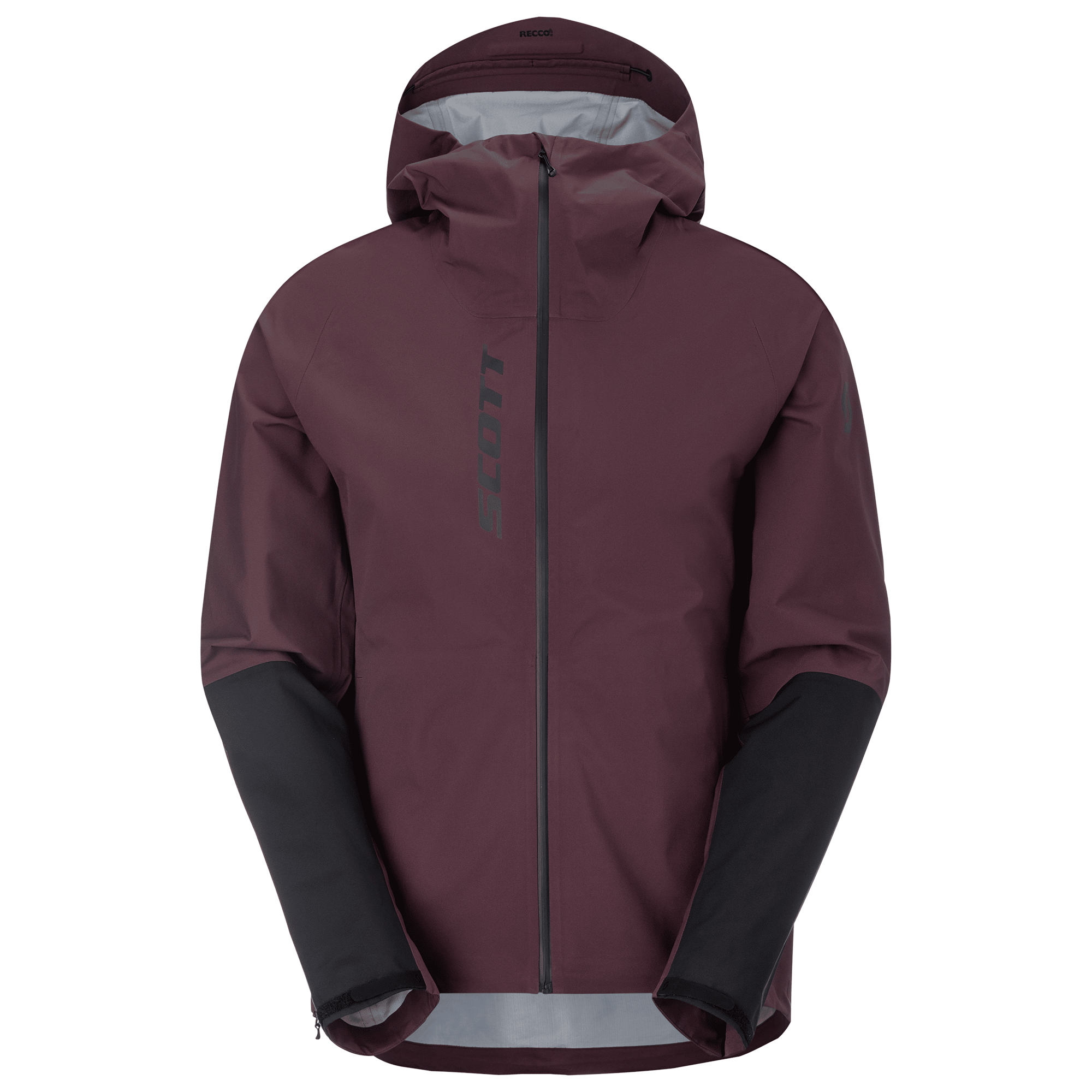 Scott Regenjacke Vertic Pro 3L bordeaux/schwarz