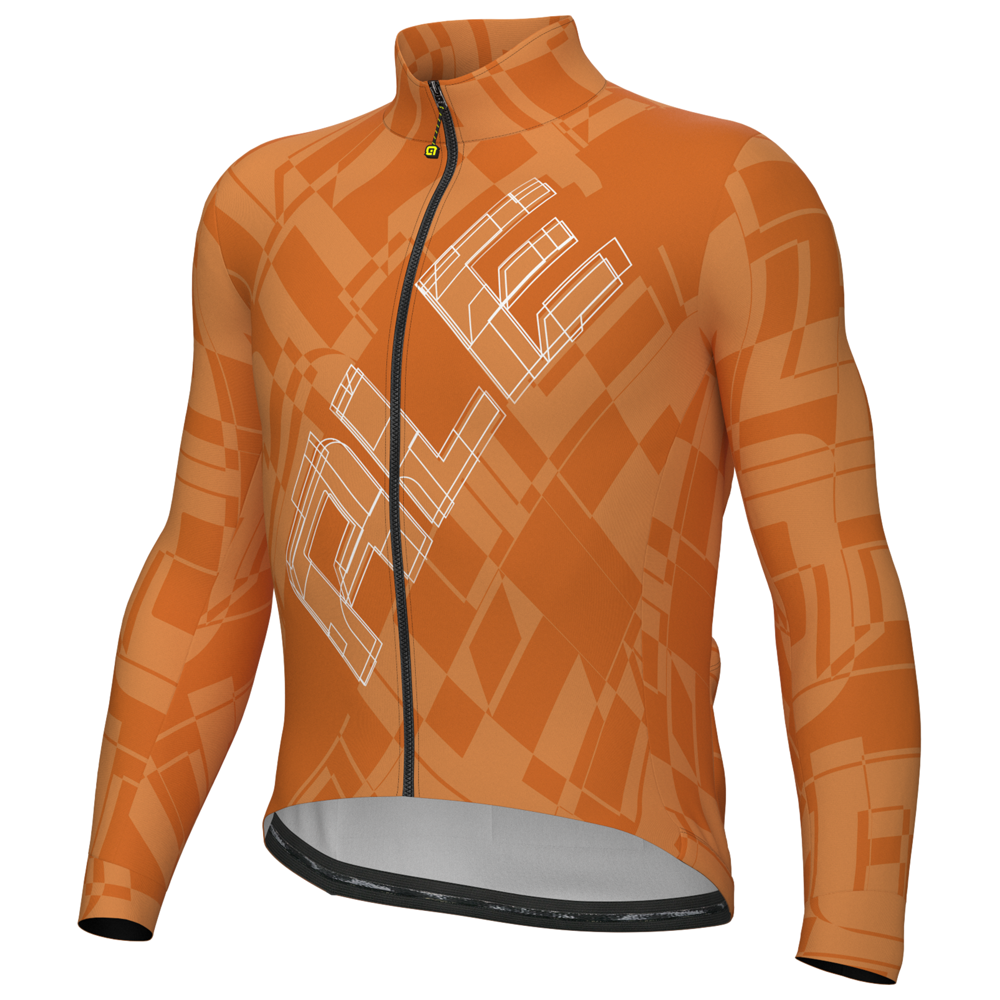 Alé Langarmtrikot Schema orange