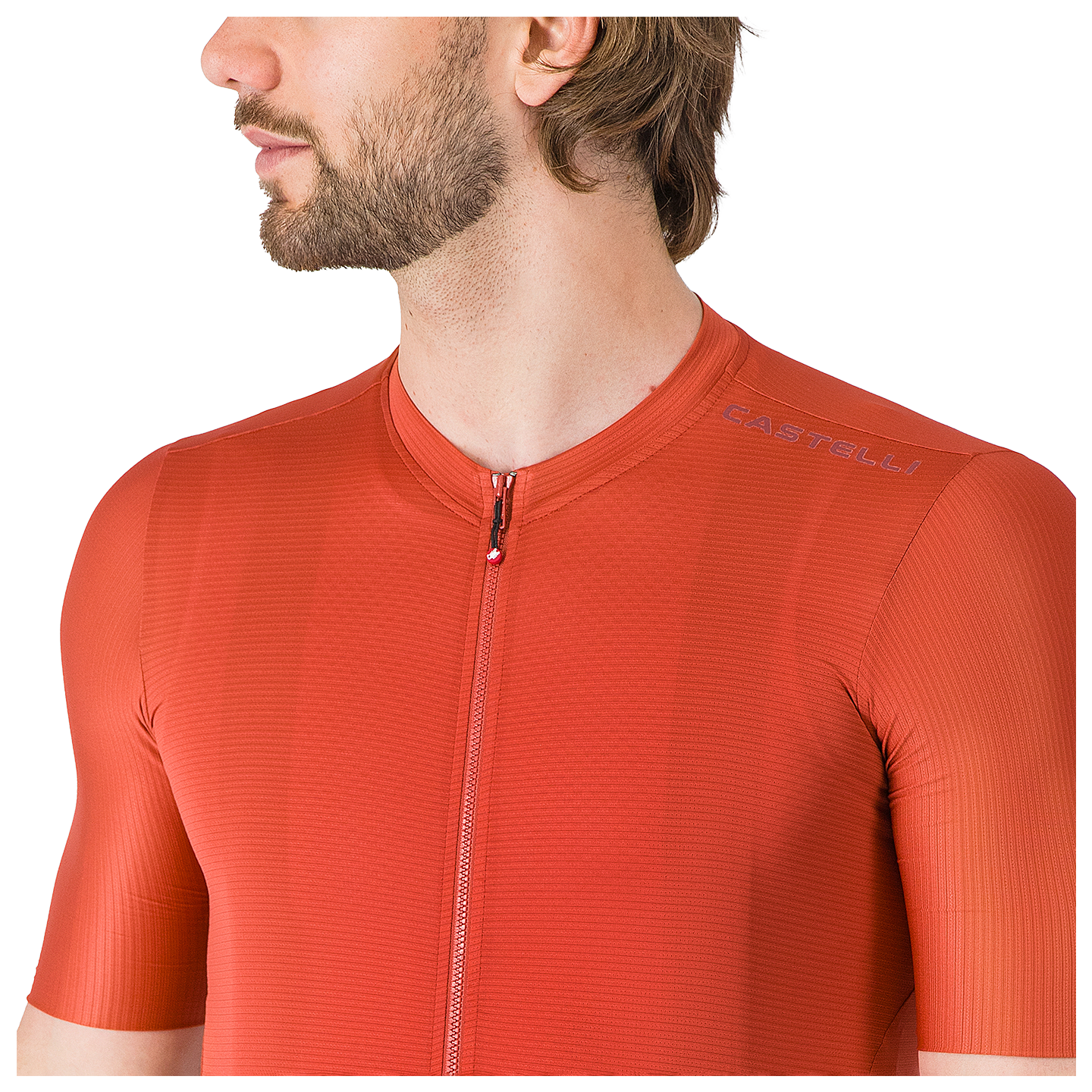 Castelli fietsshirt met korte mouwen Espresso 2 rood, foto 3