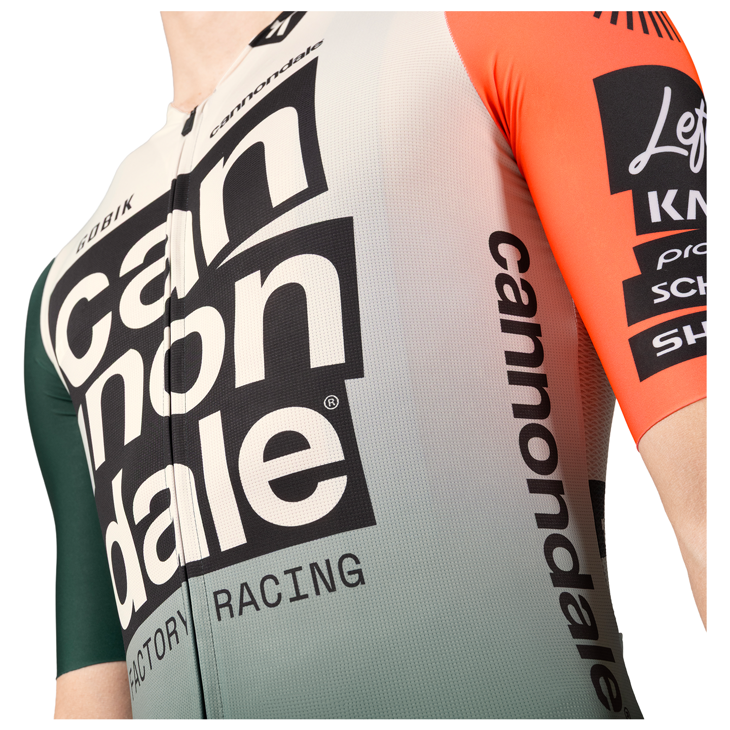 CANNONDALE Short Sleeve Jersey Green White | BOBSHOP
