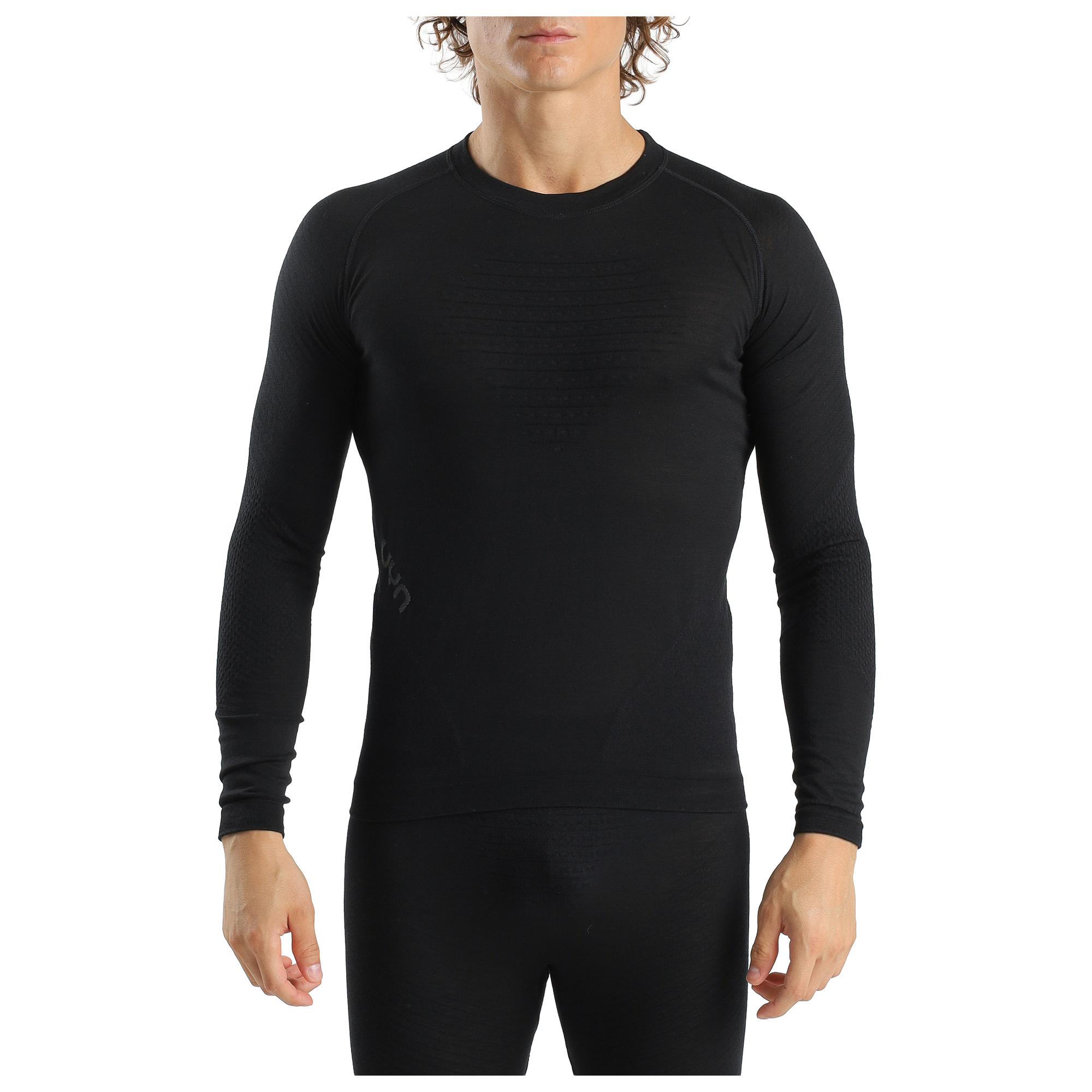 Uyn Maglia intima con maniche lunghe  Fusyon Biotech nero