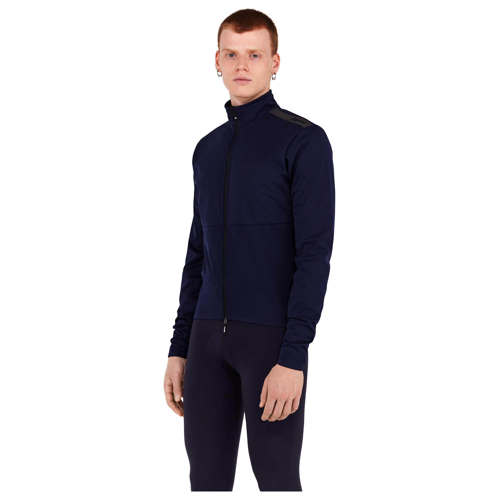 Santini Winter Jacket Windbloc dark blue