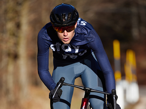 Uomo Ciclismo strada