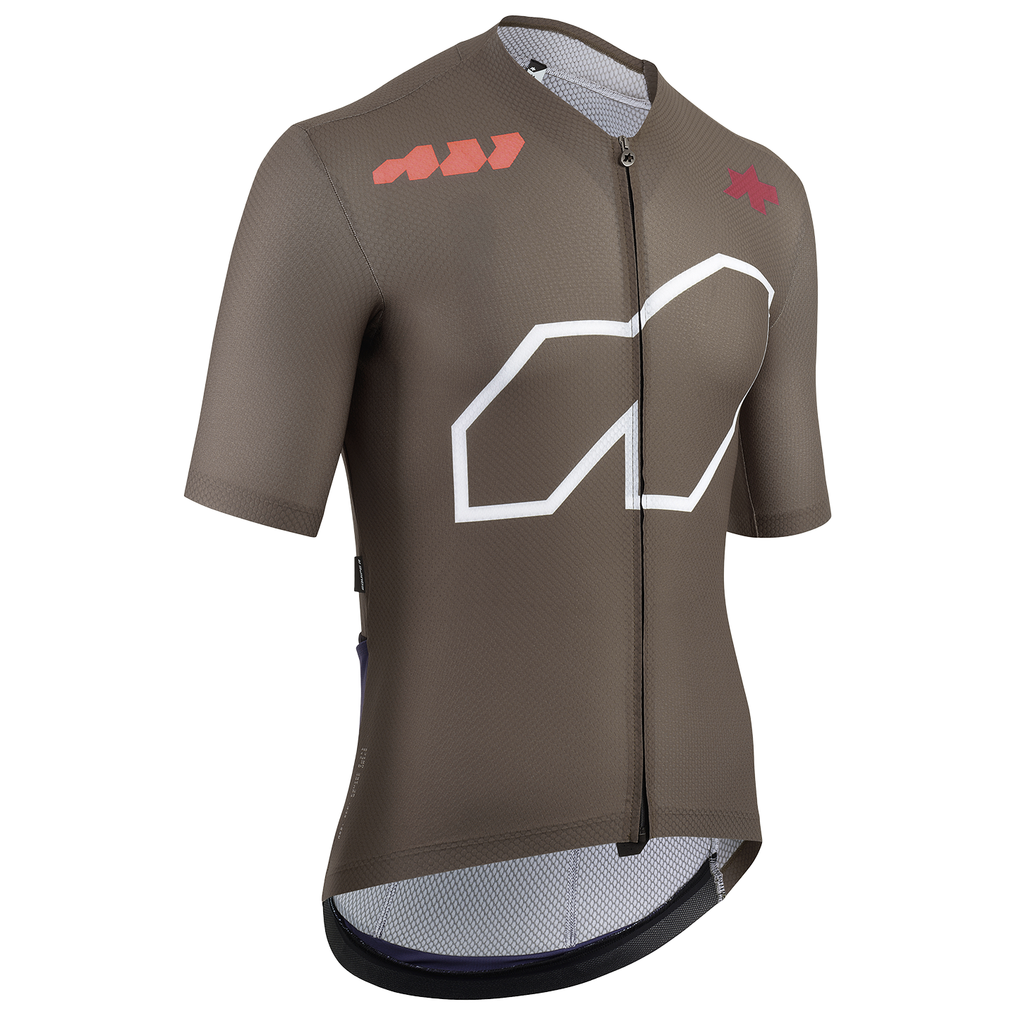 Assos fietsshirt met korte mouwen Equipe R S11 We are the A bruin, foto 3