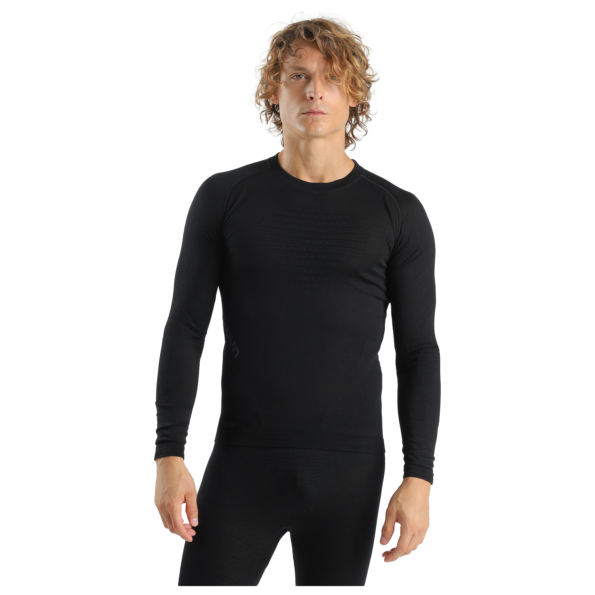 Uyn Maglia intima con maniche lunghe  Fusyon Biotech nero