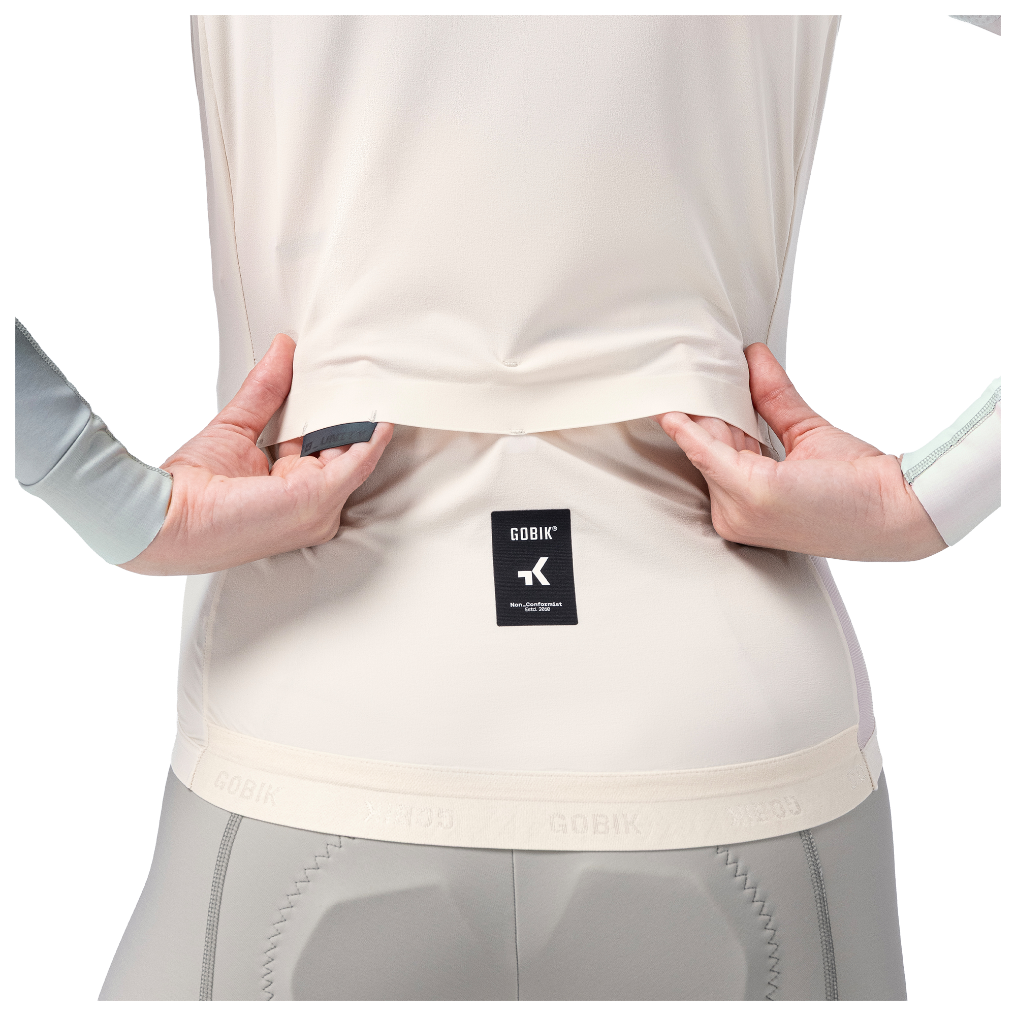 Gobik Gilet antivento donna  Vector 3.0 bianco