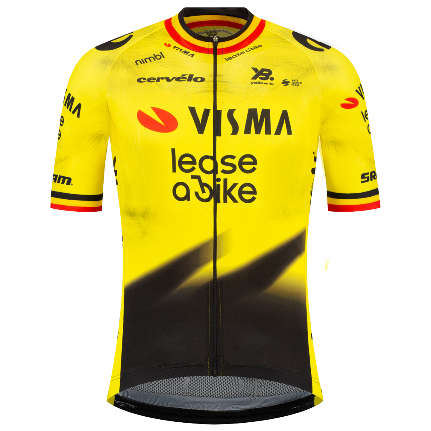 Maglia TEAM VISMA LEASE A BIKE Campione belga 2026