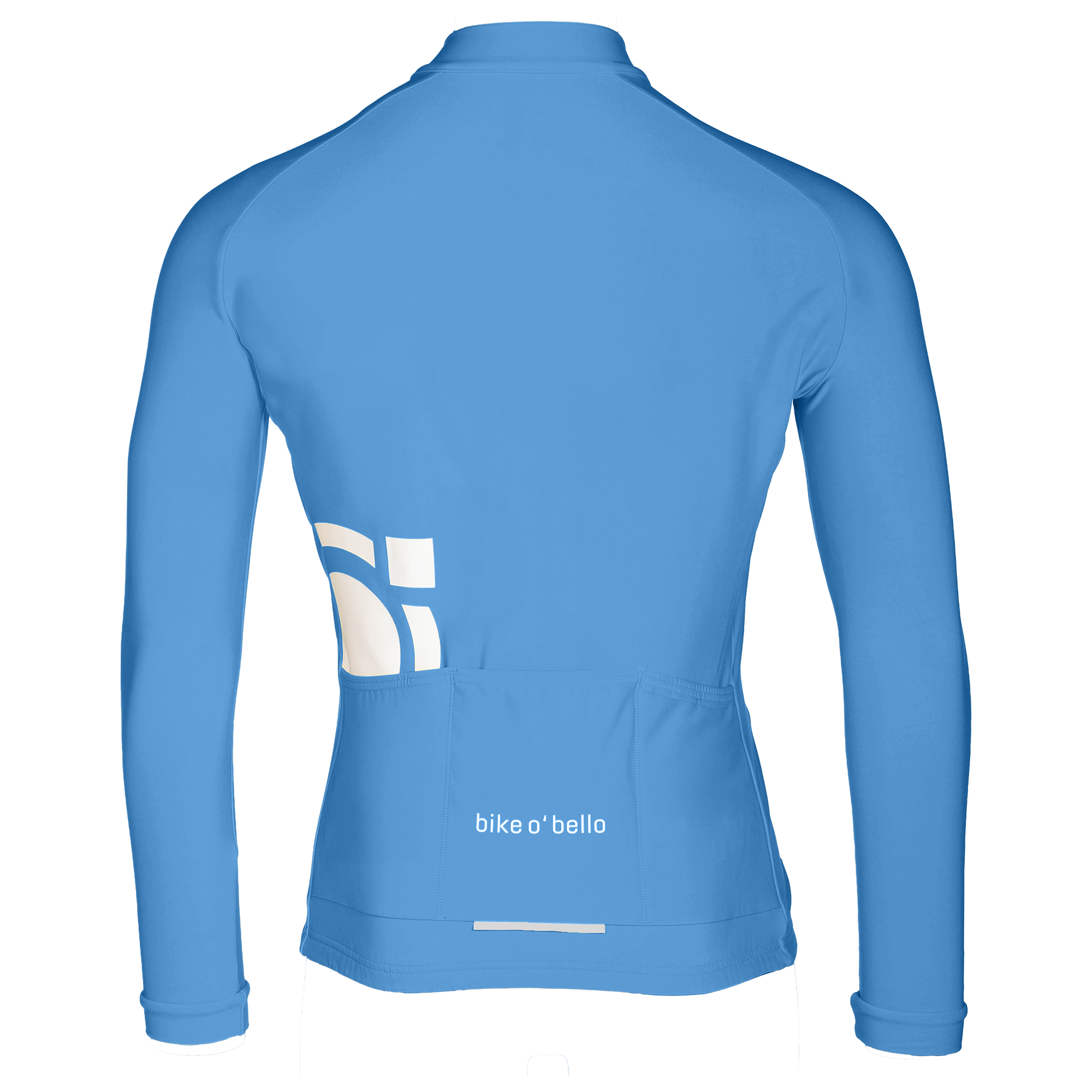 Bike o' bello Maillot manches longues Amico Mio bleu clair