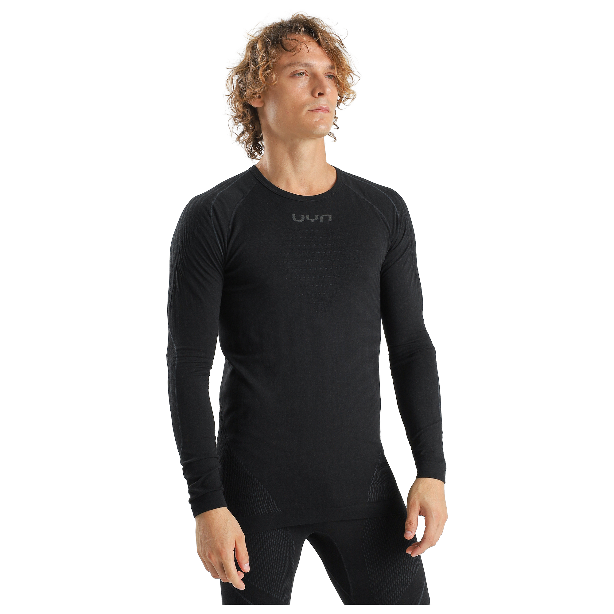 Uyn Maillot de corps manches longues Evolutyon Biotech noir