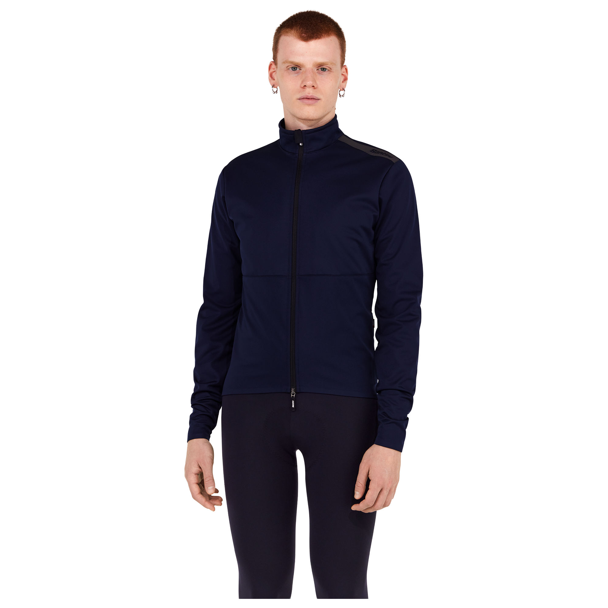 Santini Winter Jacket Windbloc dark blue