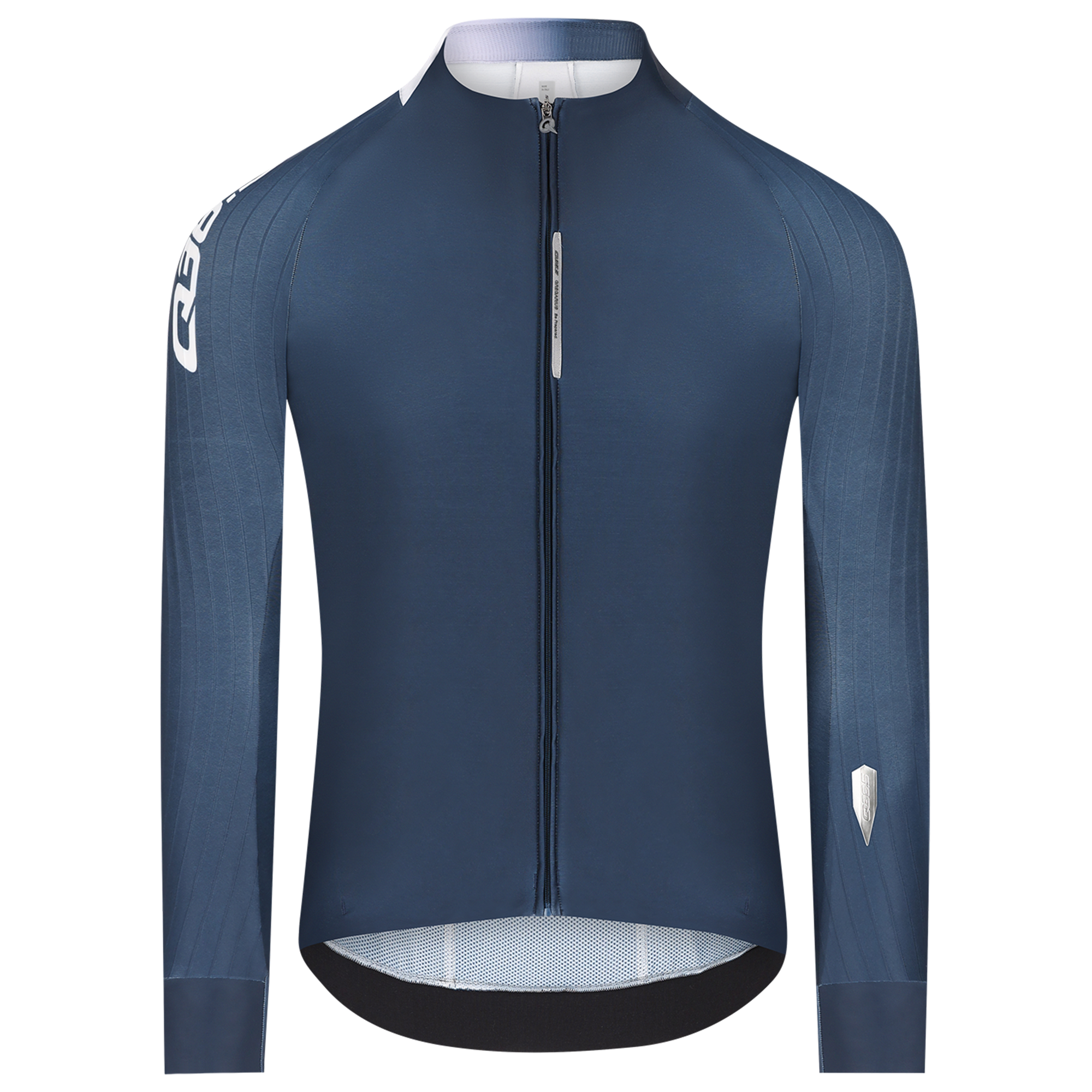 Q36.5 Giacca-maglia  Gregarius Hybrid Collar Fade blu