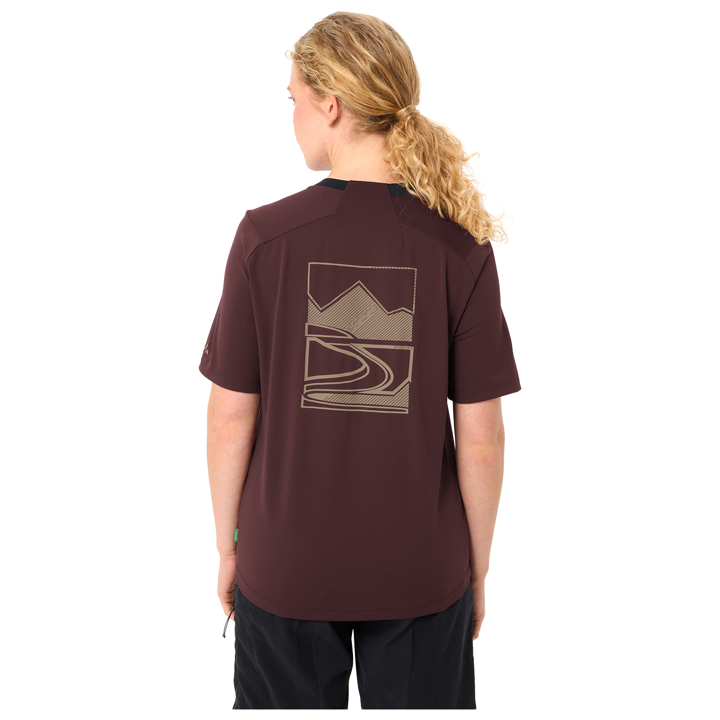 Vaude MTB-damesshirt Loamer bruin, foto 4