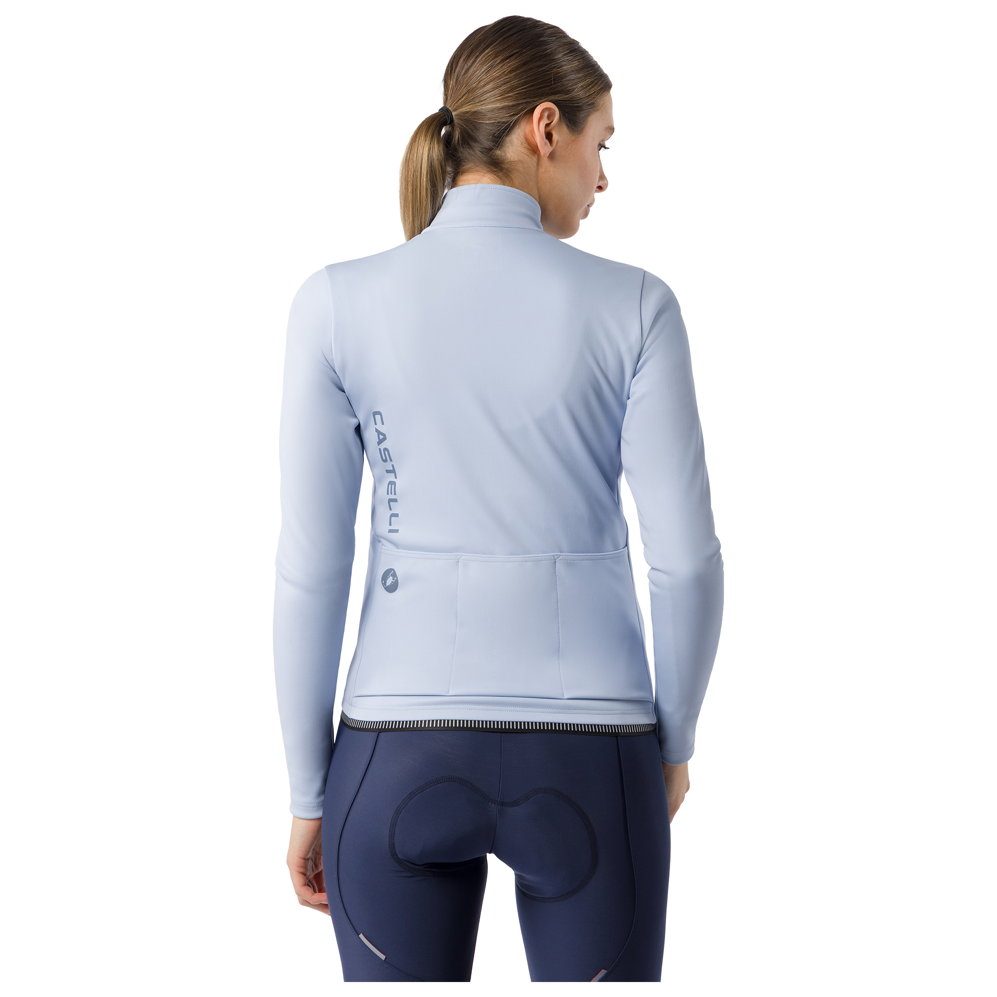 Castelli Veste d'hiver femme  Espresso 2 bleu clair