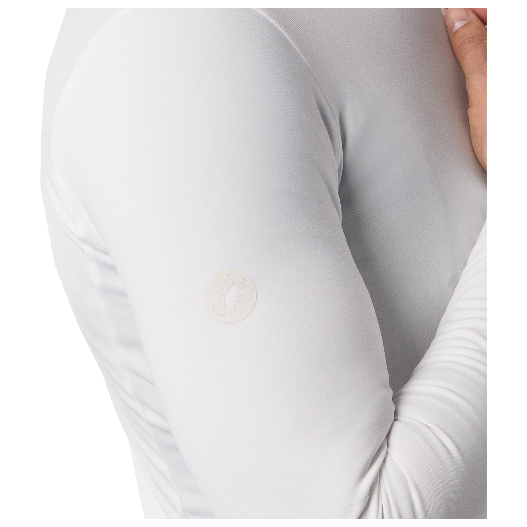 Castelli Langarmtrikot Espresso Thermal 2 weiß