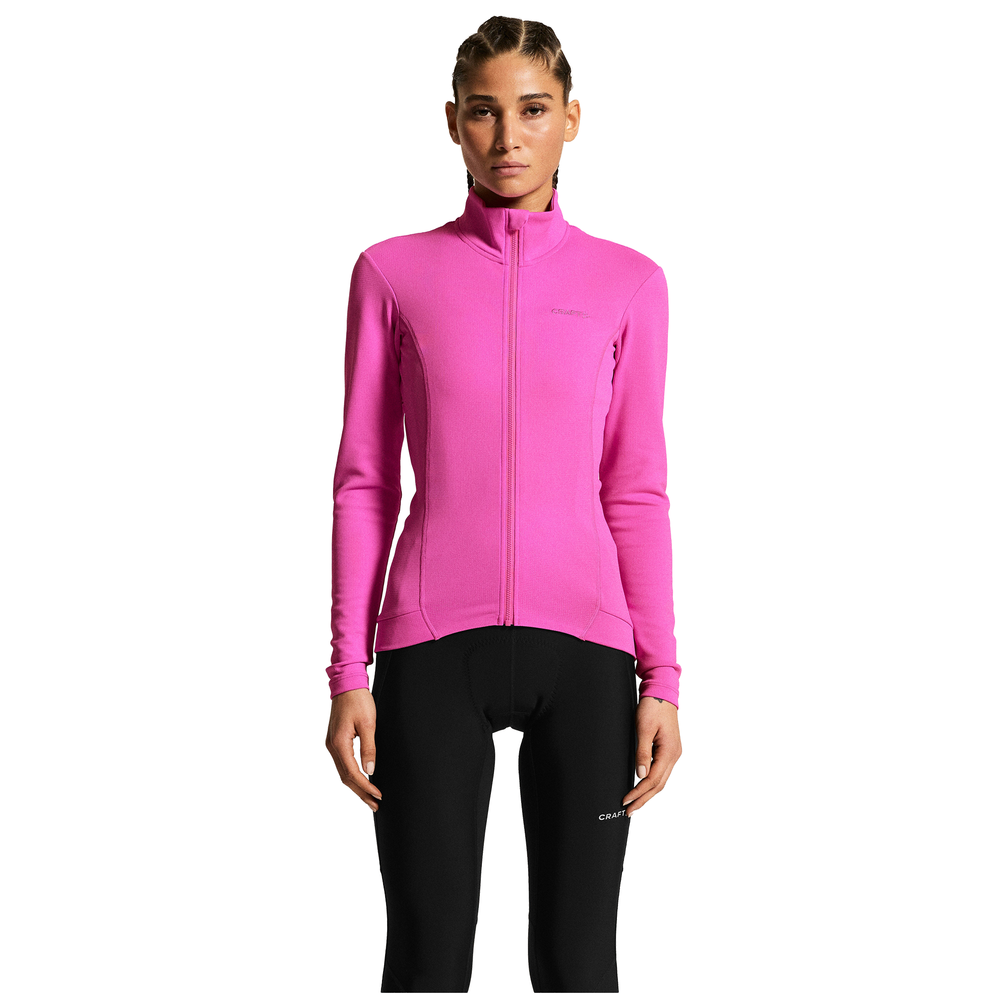 Craft Maillot de manga larga mujer  Bike SubZ 2 fucsia