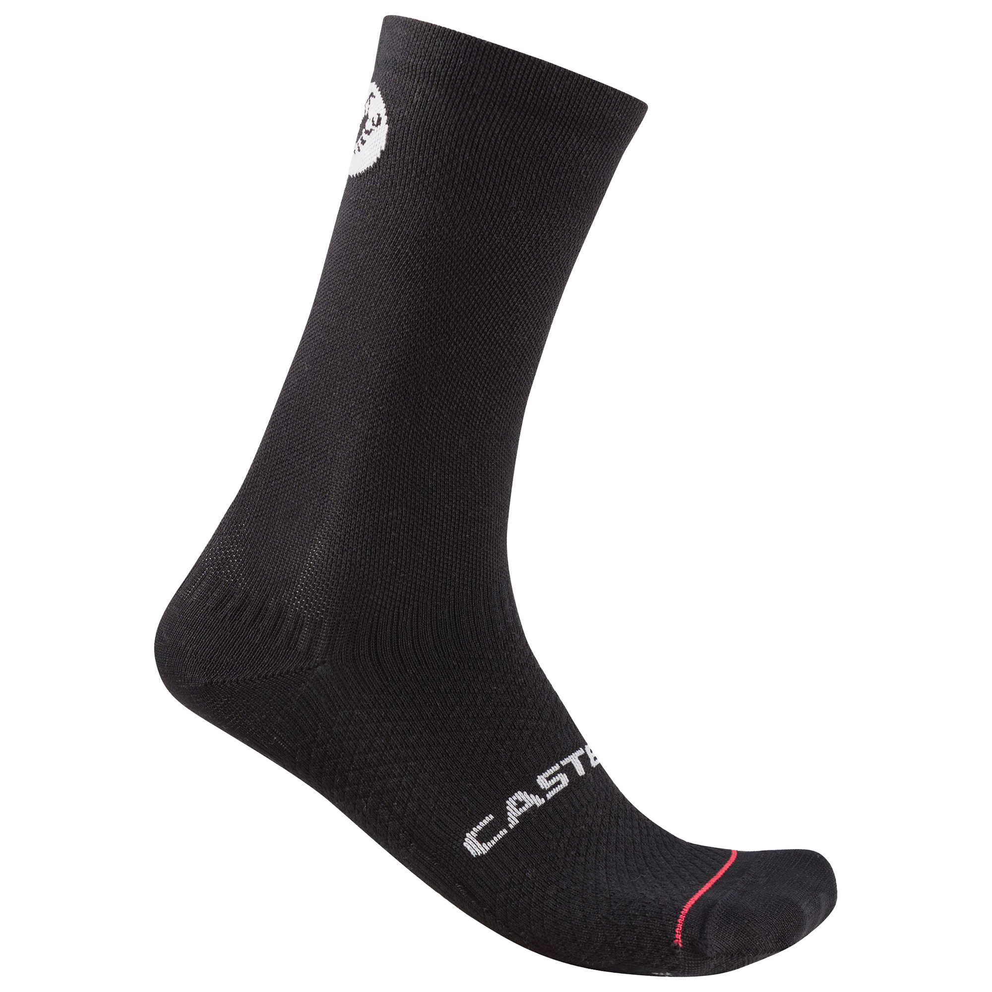 Castelli winterfietssokken Scorpion Logo 20 Thermal zwart