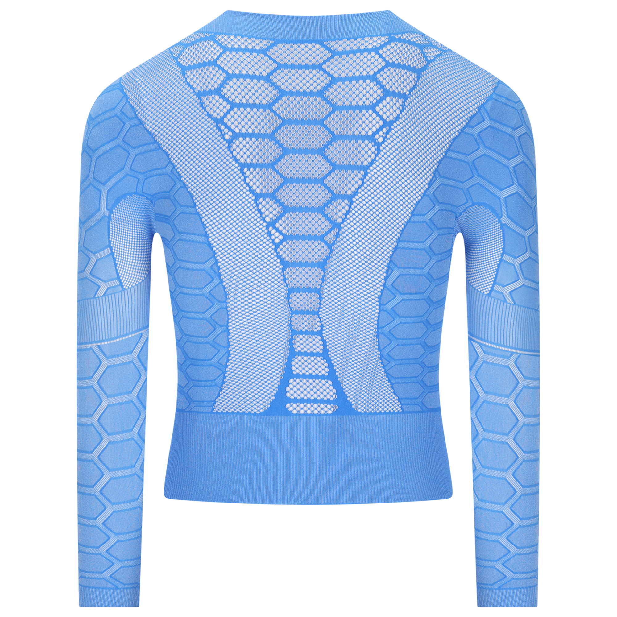 Q36.5 Sous-maillot de cyclisme à manches longues  Layer 3 bleu