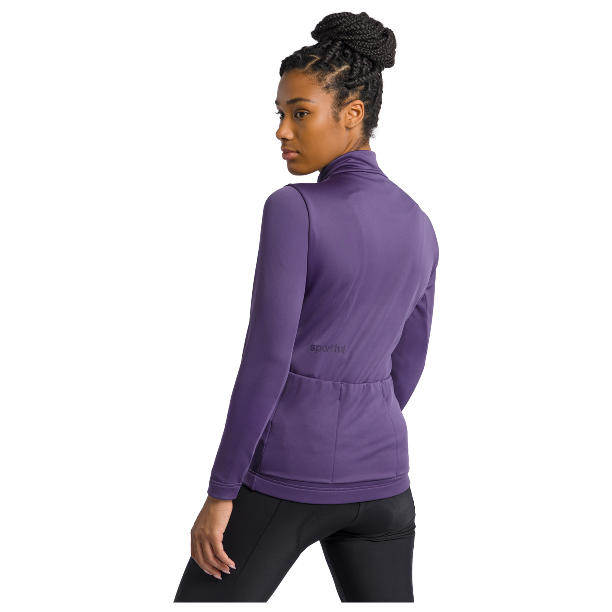 Sportful Damen Winterjacke Classic 2 lila