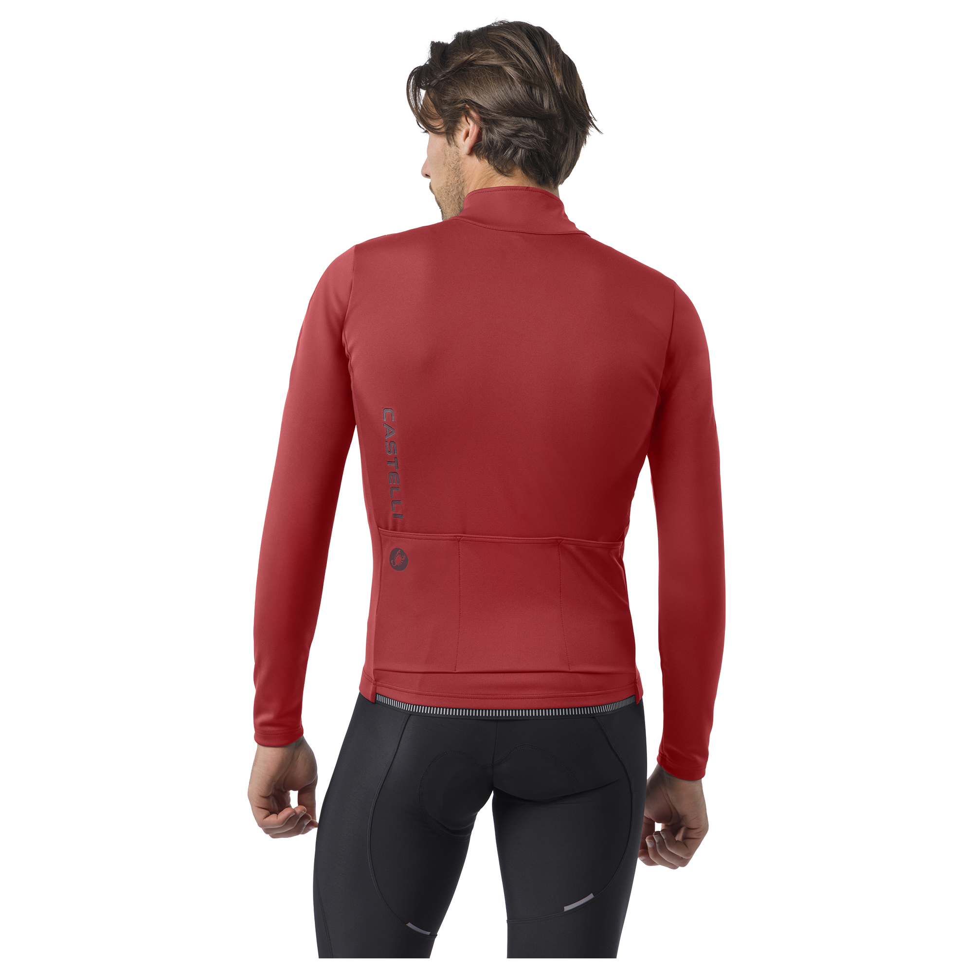 Castelli Chaqueta de invierno  Espresso 2 rojo