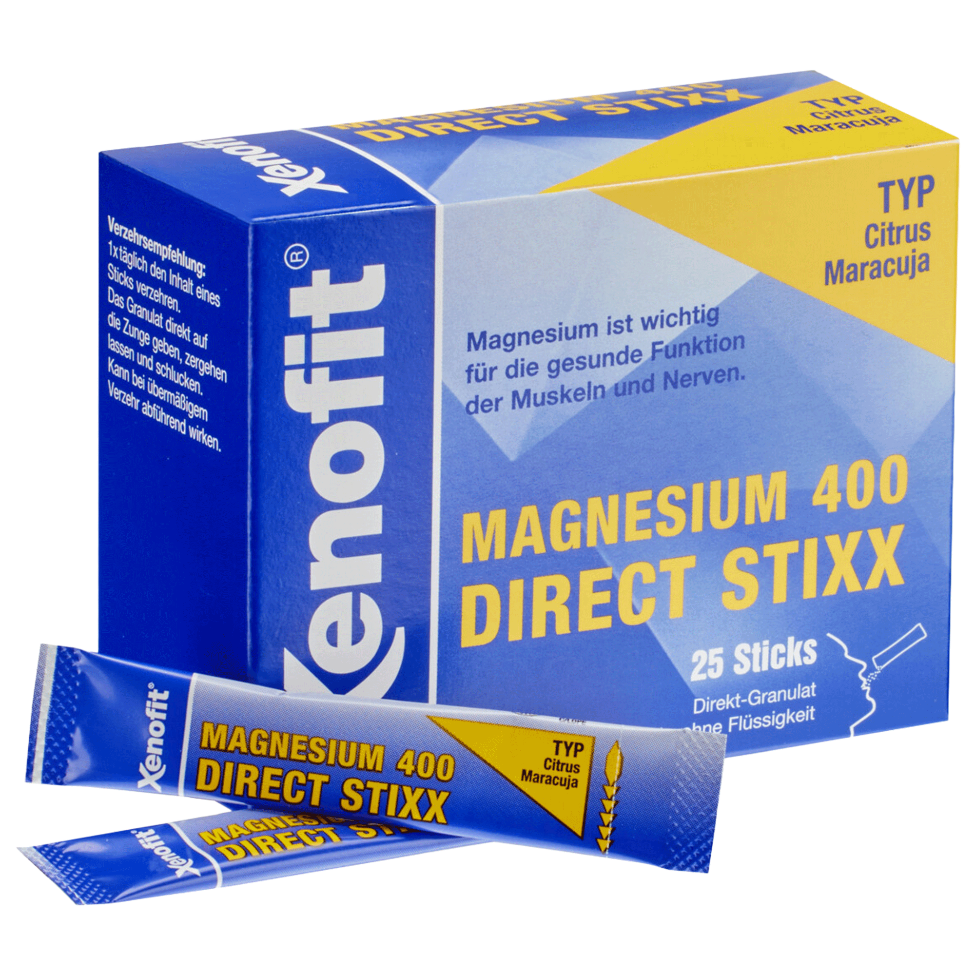 Magnesium 400 Granules Direct Stixx (25 sachets)