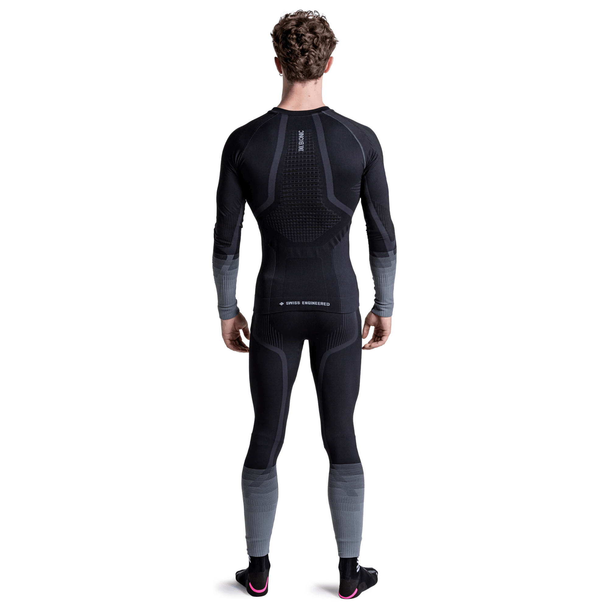 X-Bionic Long Sleeve Cycling Base Layer Invent Graphics black