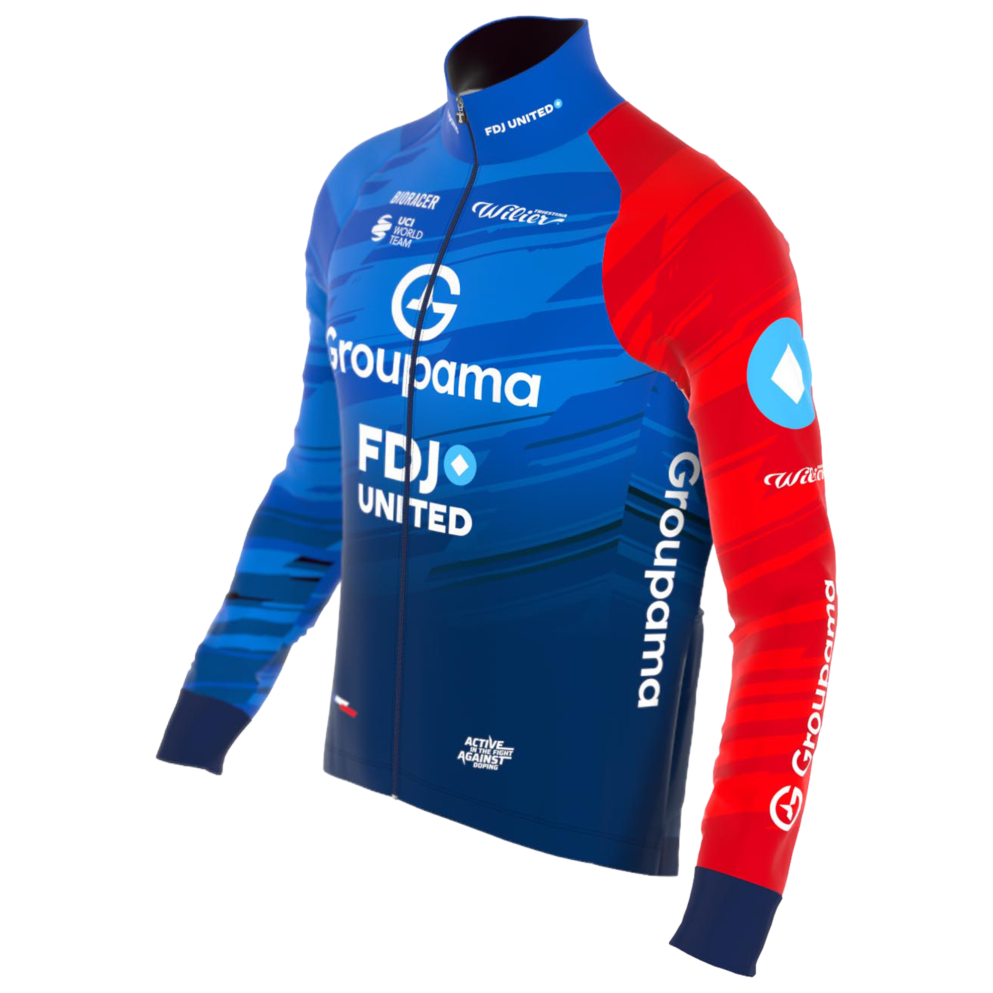 Bioracer GROUPAMA - FDJ Winter Jacket 2026 blue