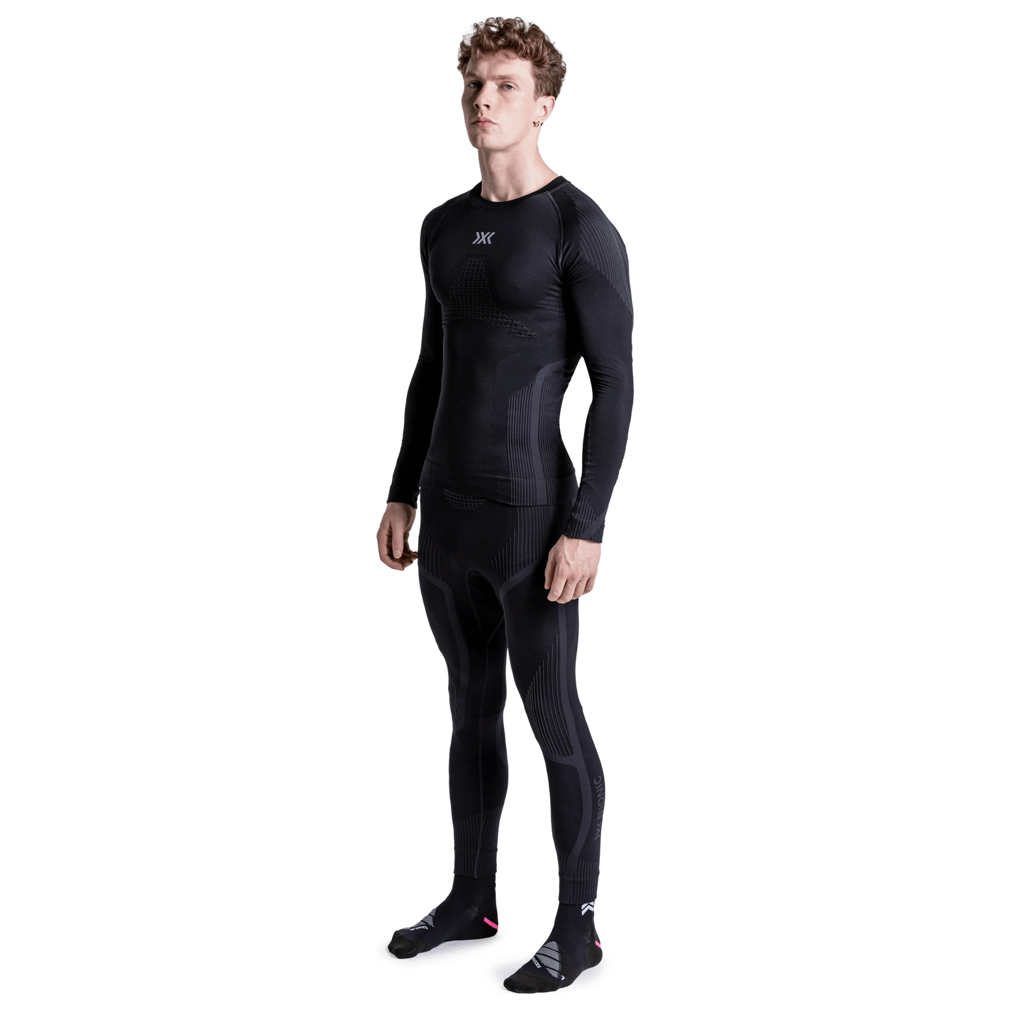 X-Bionic Camiseta interior de ciclismo de manga larga  Invent negro