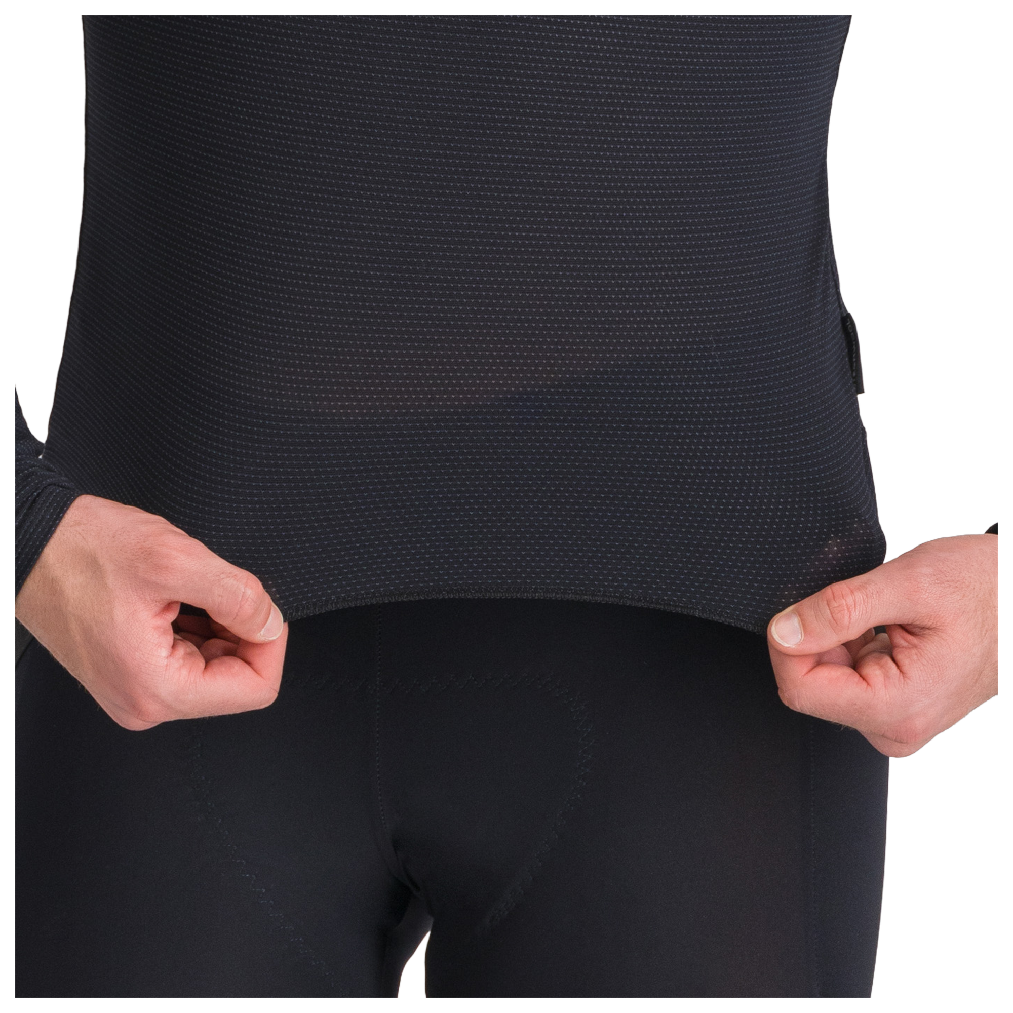 Sportful Sous-maillot de cyclisme à manches longues  Merino noir