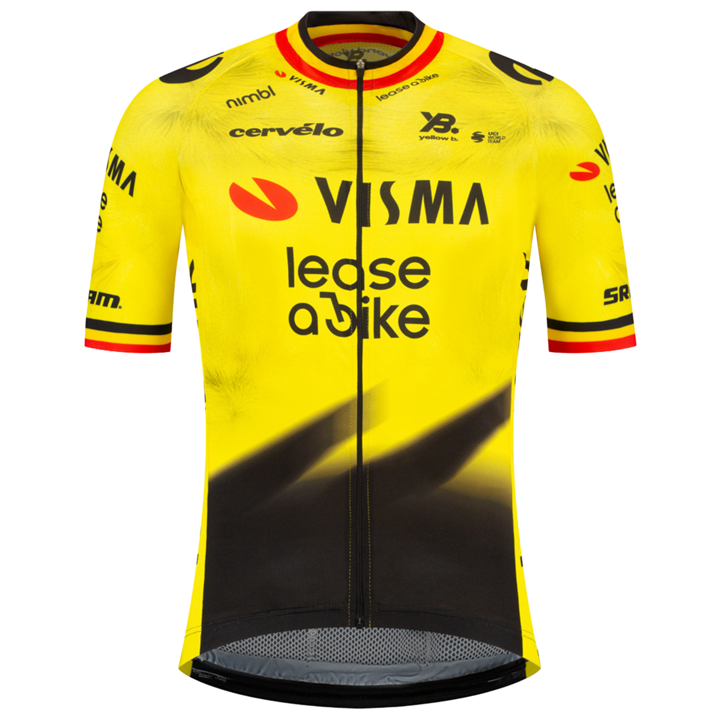 Maglia junior TEAM VISMA LEASE A BIKE Campione del Belgio 2026