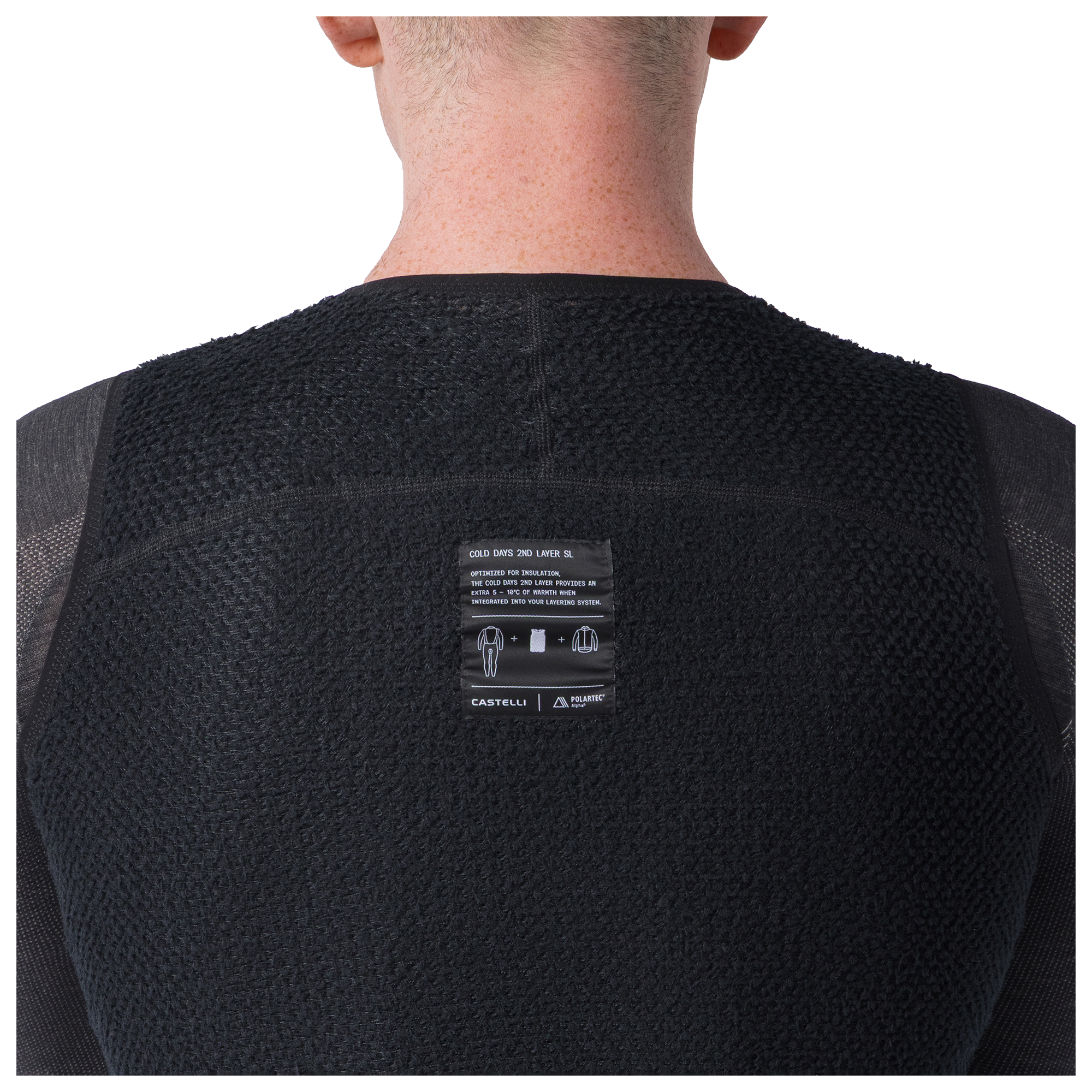 Castelli Radunterhemd ärmellos COLD DAYS 2nd LAYER Vest schwarz