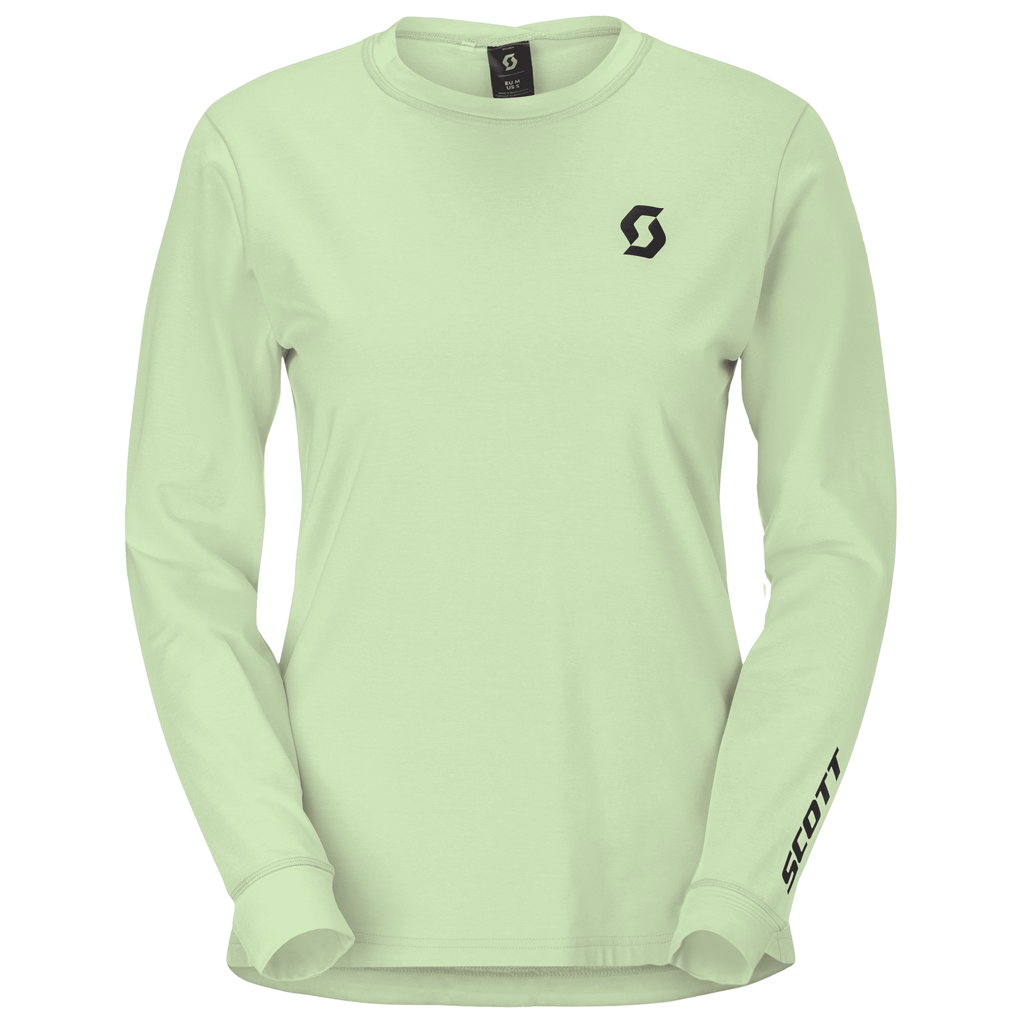 Scott Women's Long Sleeve Bike Shirt Vertic Pro Mid mint